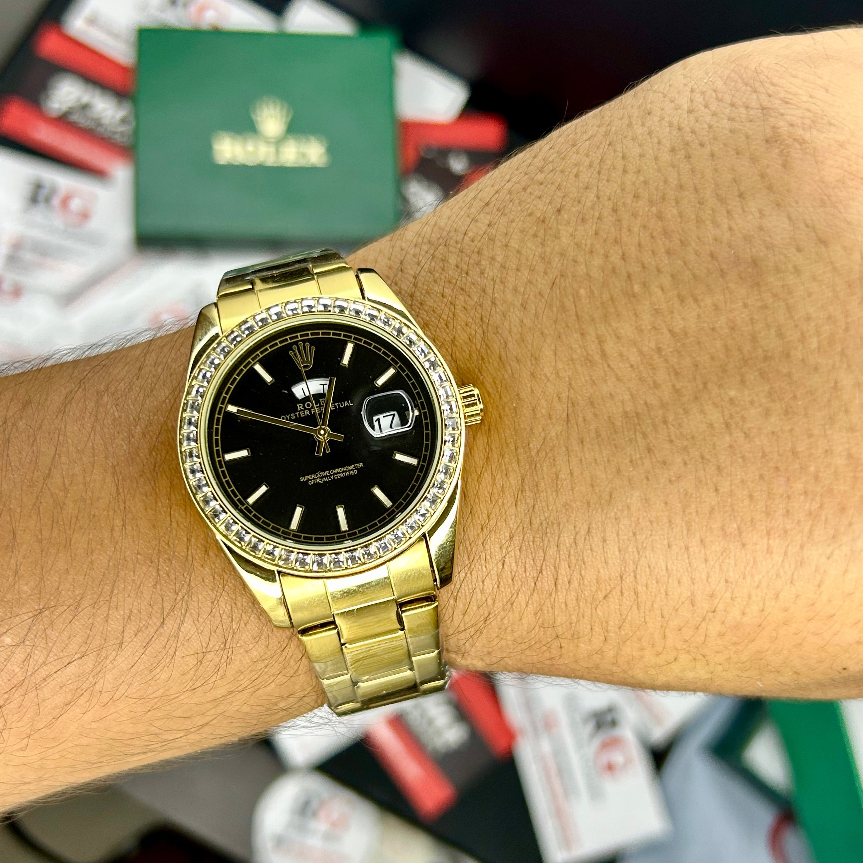 RLX PRESIDENT PERLASA PARA HOMBRE REF-DN