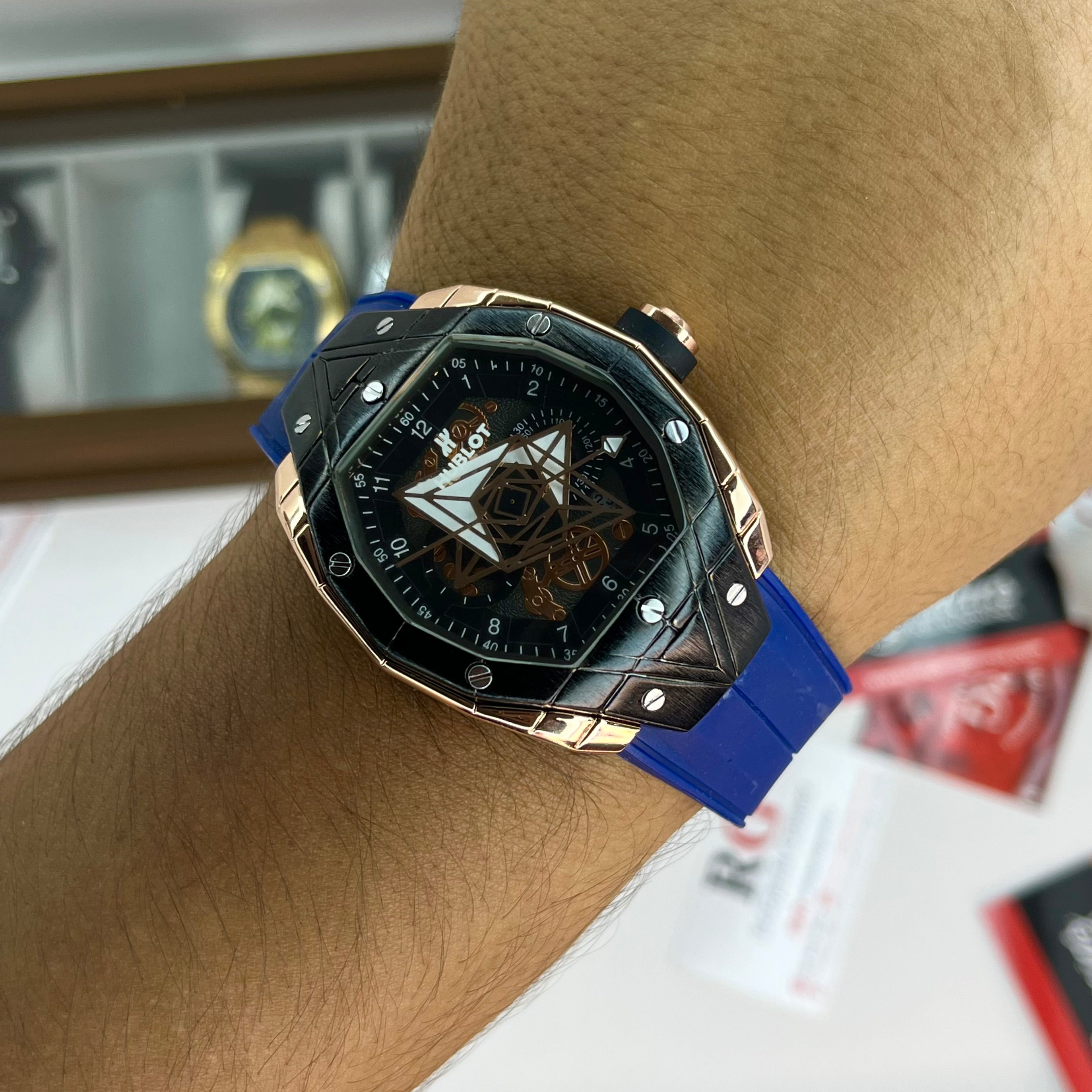 HUBLOT DIAMANTE PARA HOMBRE REF-A