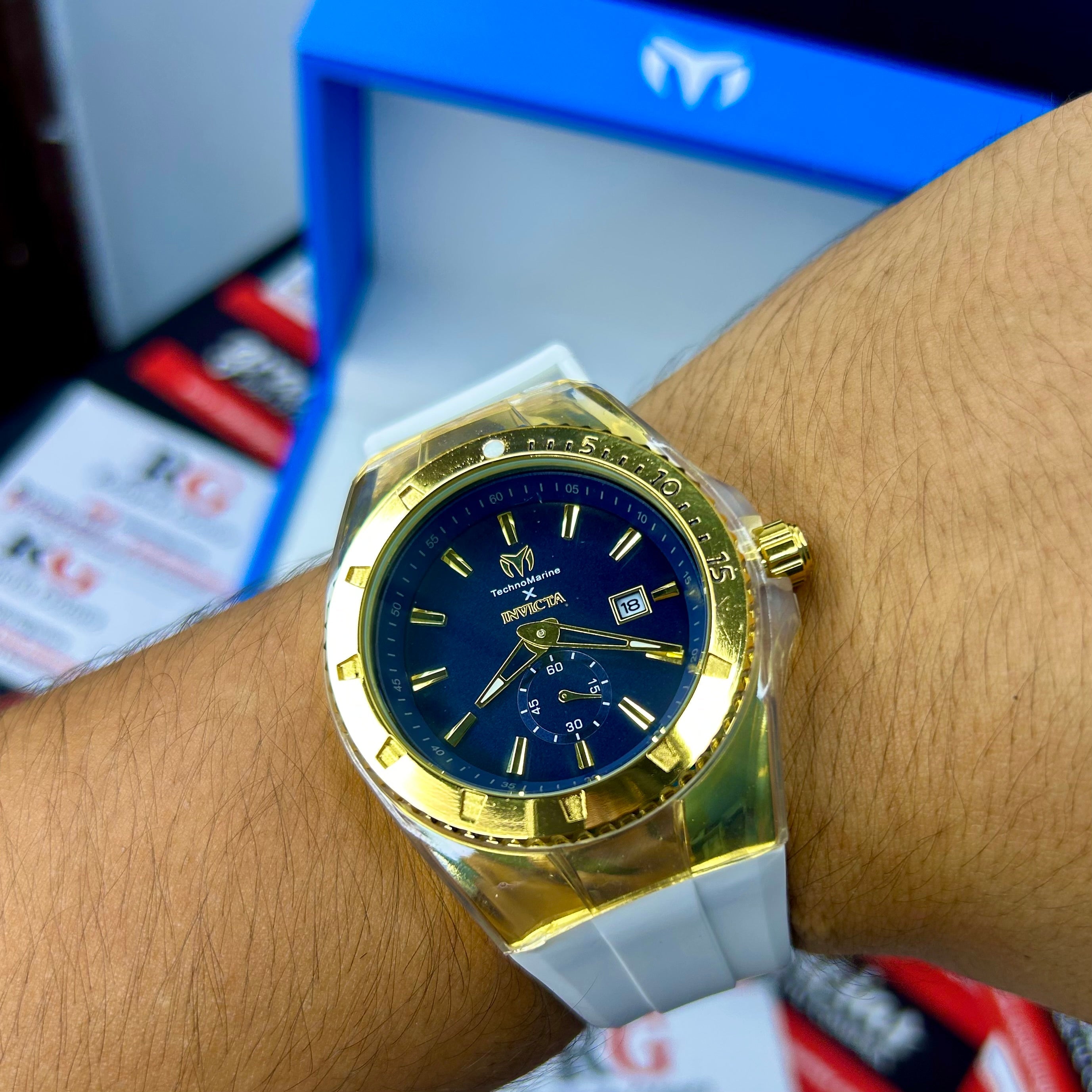 INVICTA x TECHNOMARINE PARA HOMBRE REF-BA
