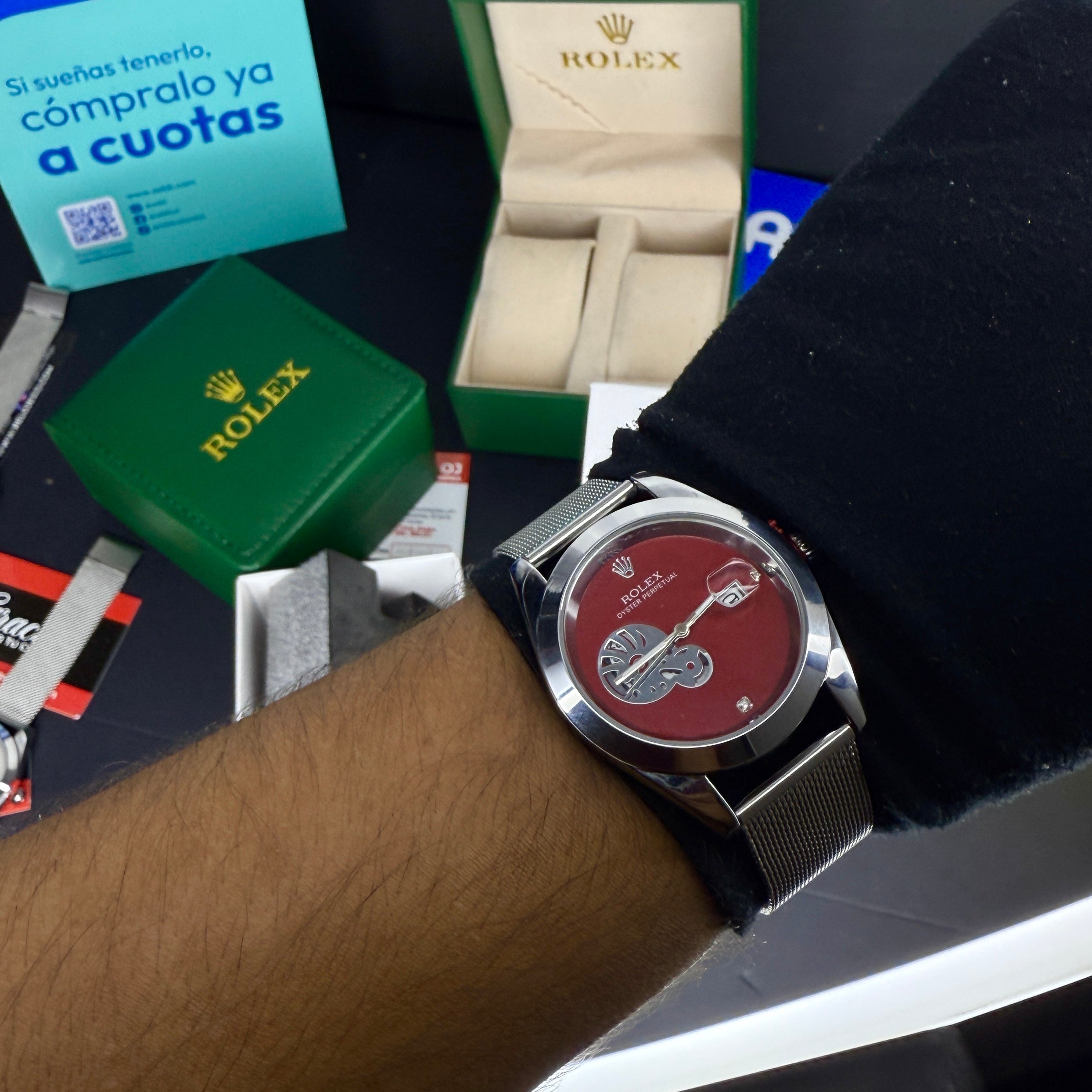 RLX DAY DATE MALLA PARA HOMBRE - REF-PR
