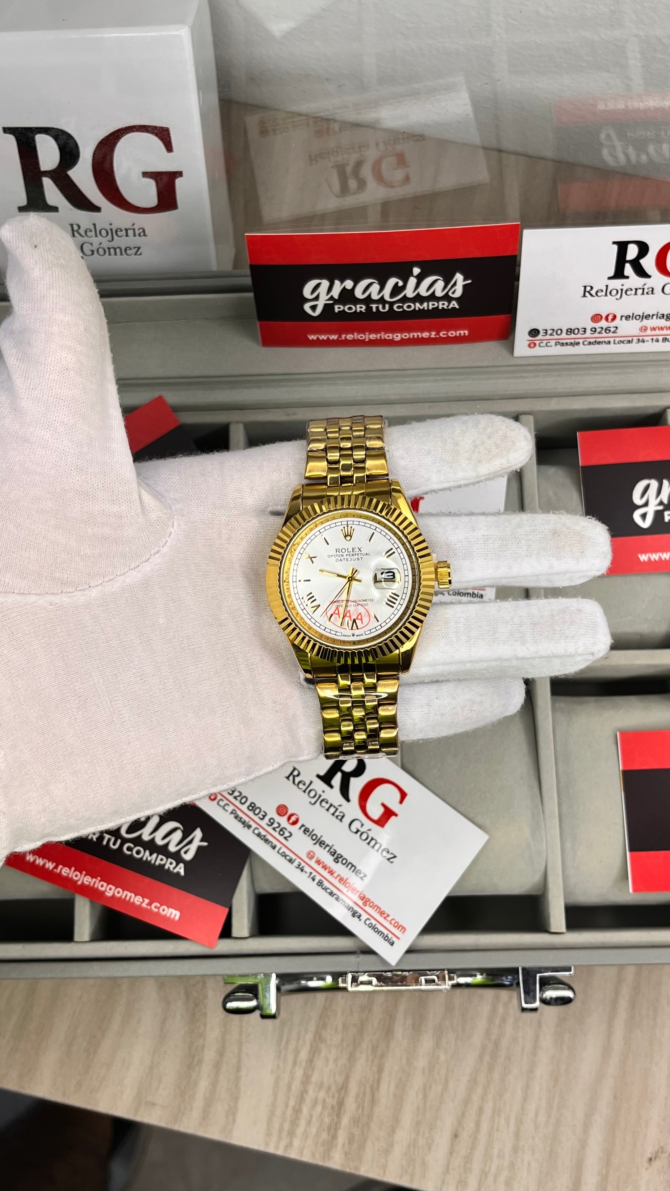 RLX DATE JUST SIMULACION HOMBRE REF-DB