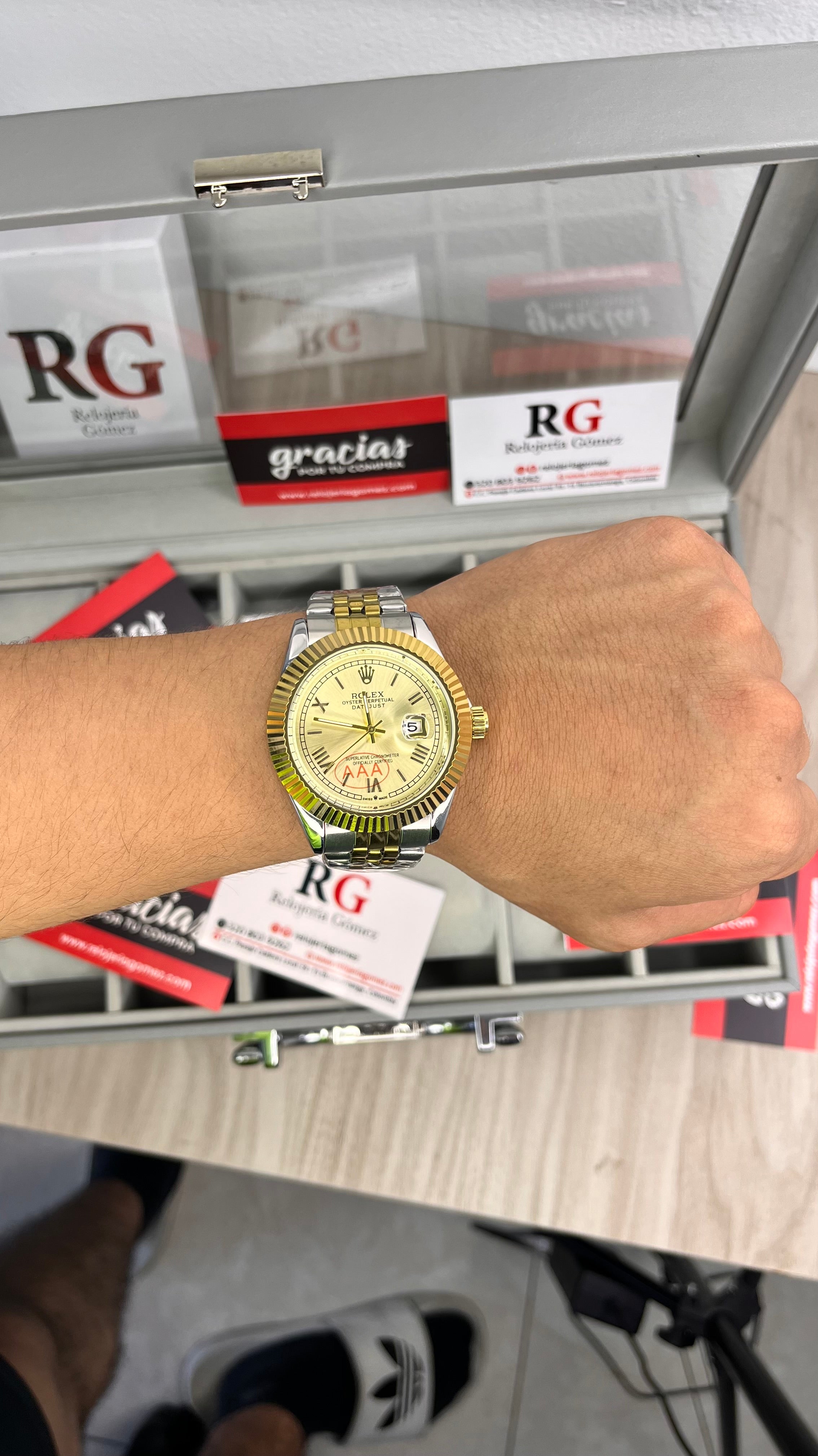 RLX DATE JUST SIMULACION PARA MUJER REF-BID