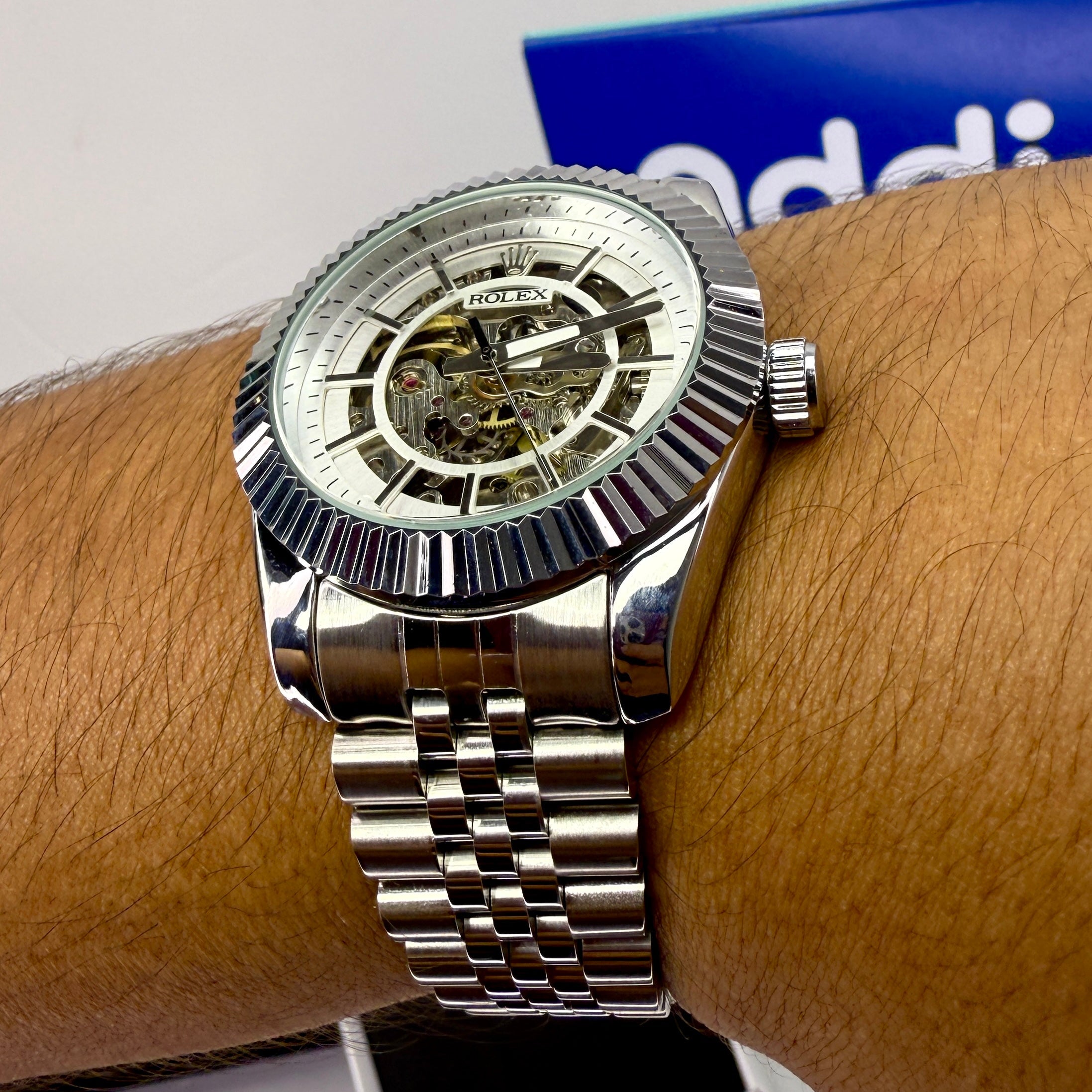 RLX AUTOMATICO CORAZON ABIERTO PRESIDET PARA HOMBRE REF-PB