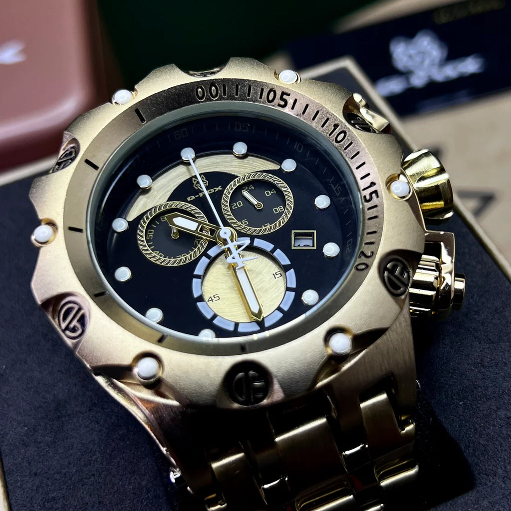 G FOX ORIGINAL FUNCIONAL  POR INVICTA SUMERGIBLE   PARA HOMBRE  REF-DN