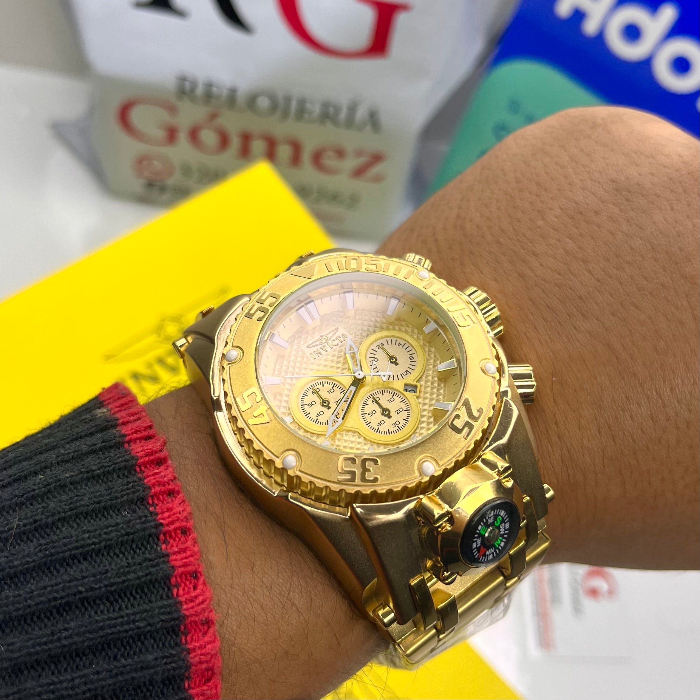 INVICTA PARA HOMBRE BOLT EN ACERO-DD