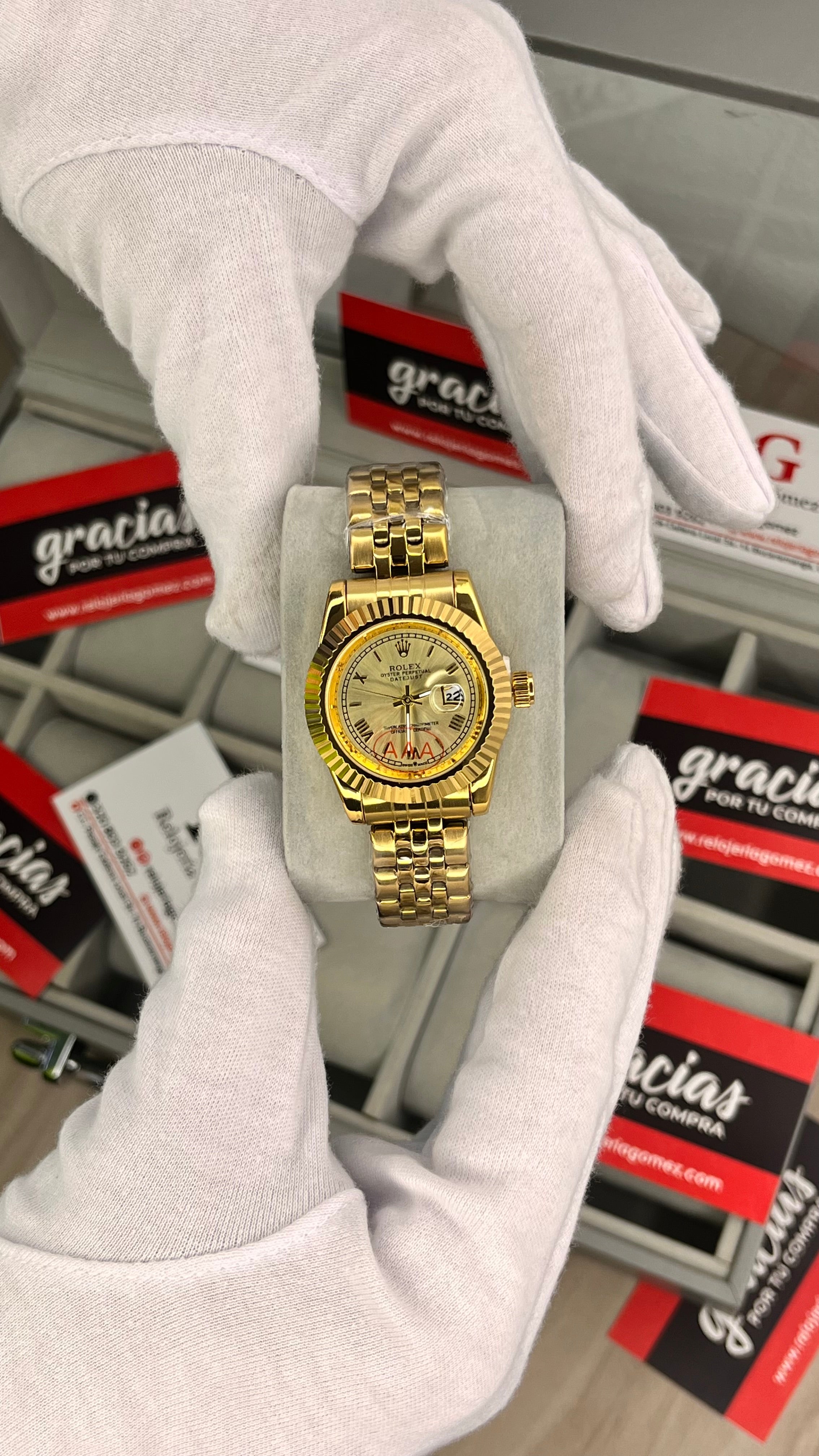 RLX DATE JUST SIMULACION PARA MUJER REF-DD