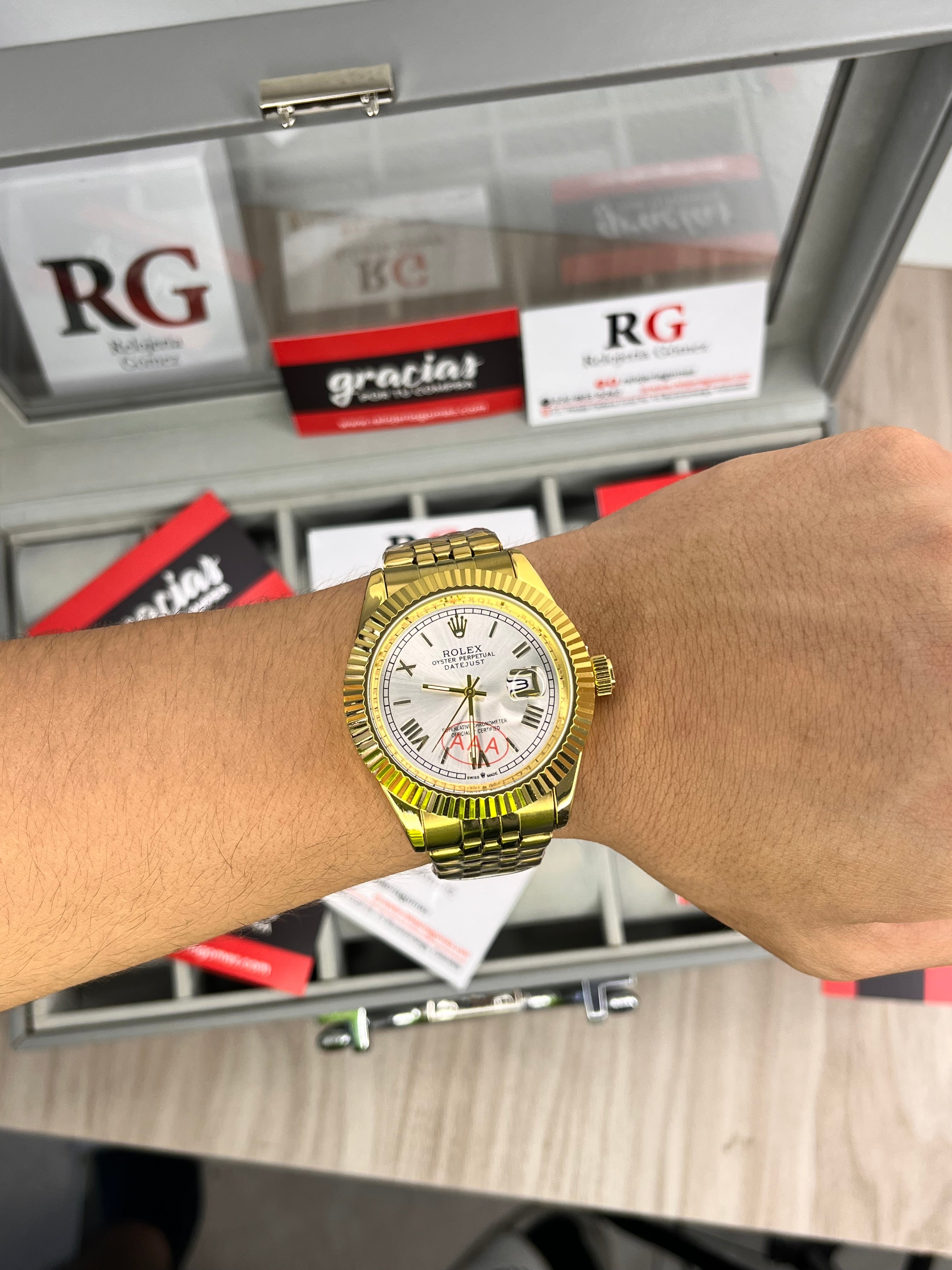 RLX DATE JUST SIMULACION HOMBRE REF-DB