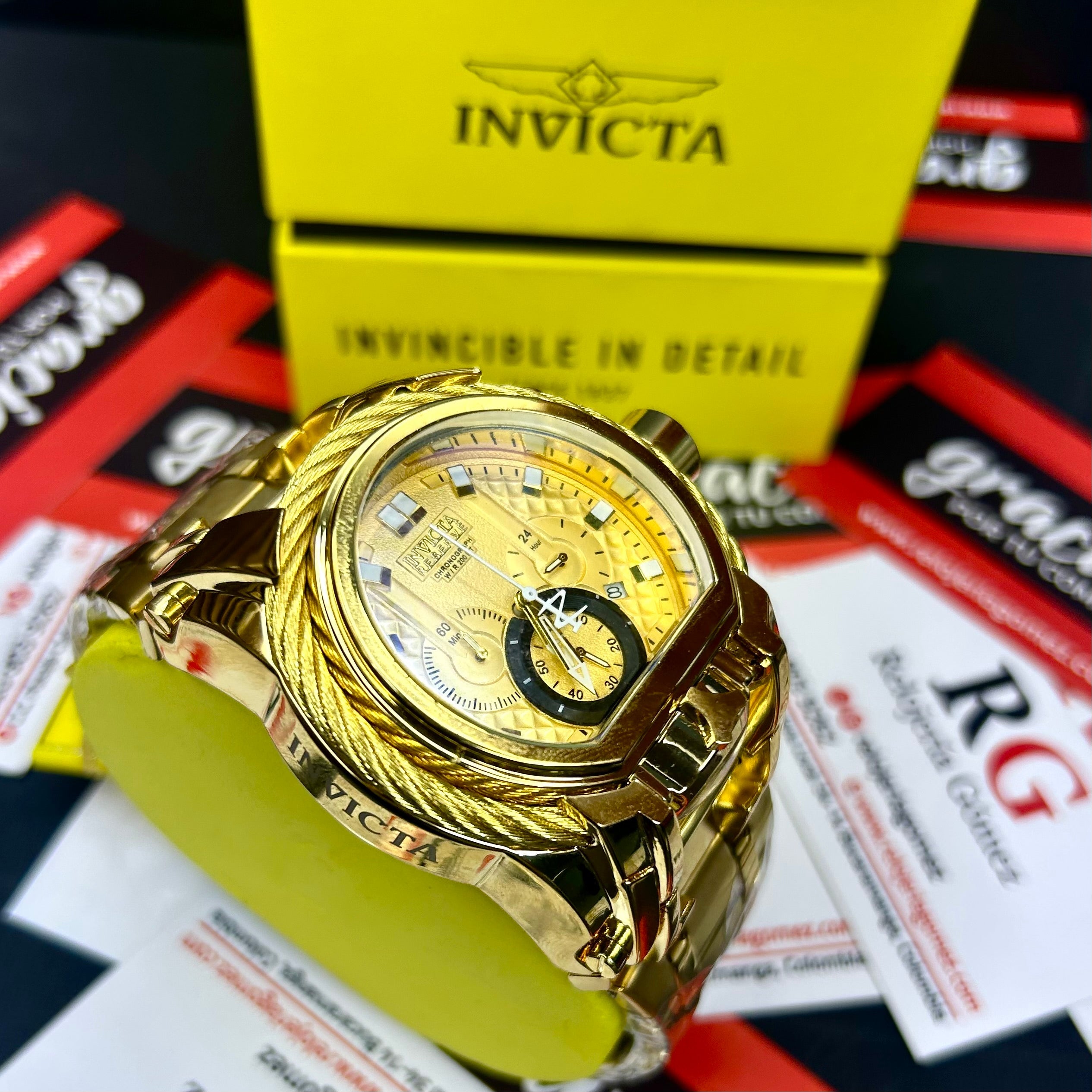 INVICTA BOLT ZEUS ARO FUNCIONAL PARA HOMBRE REF-DD