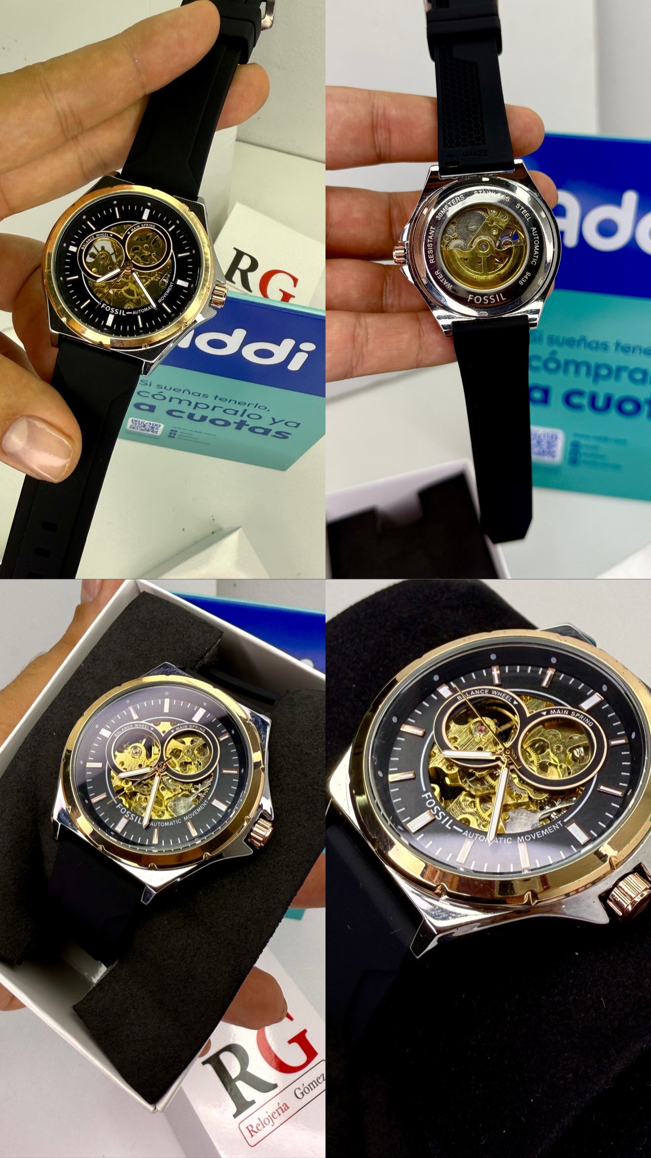FOSSIL AUTOMATICO PARA HOMBRE REF-NP