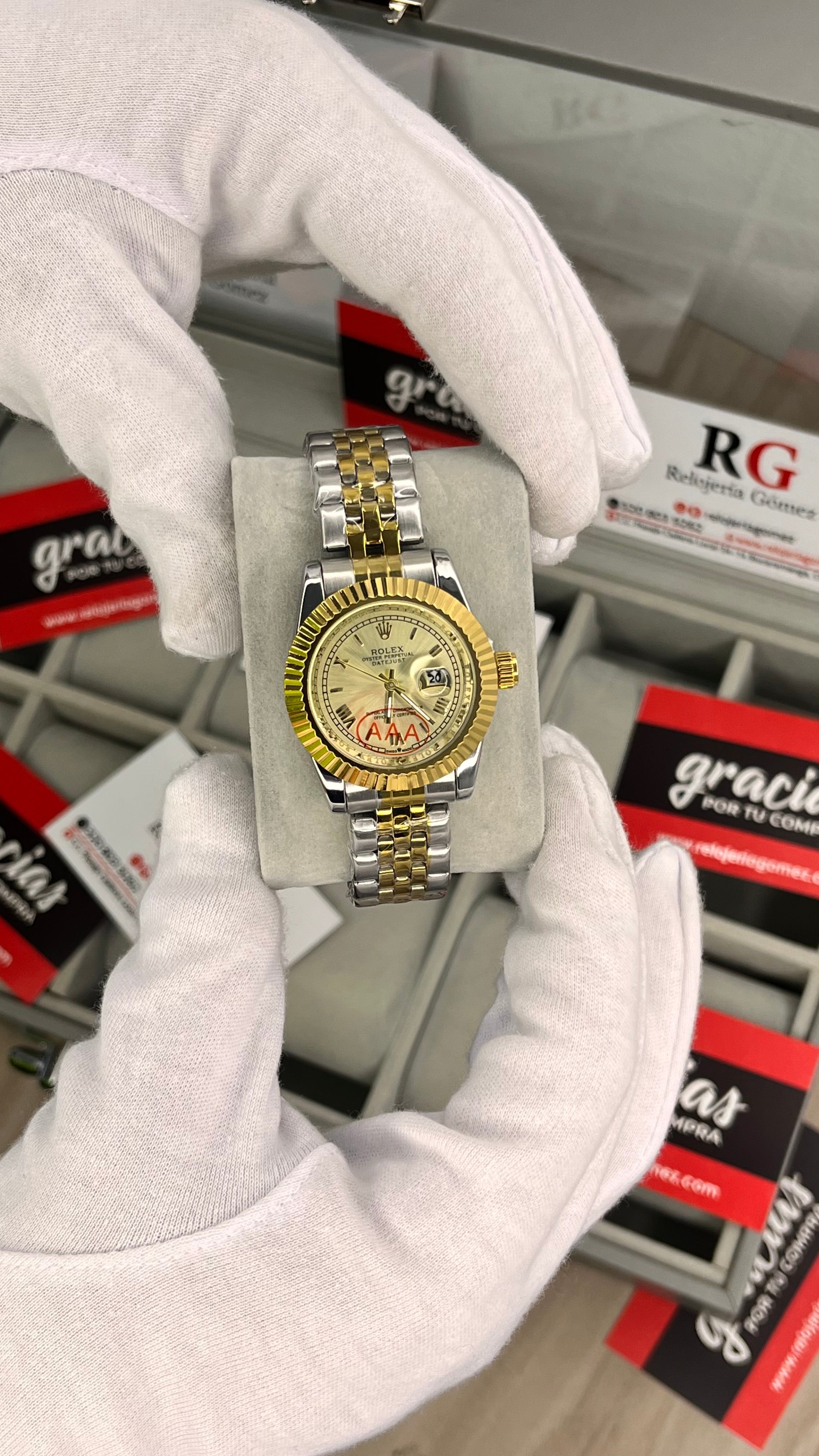 RLX DATE JUST SIMULACION PARA MUJER REF-BID