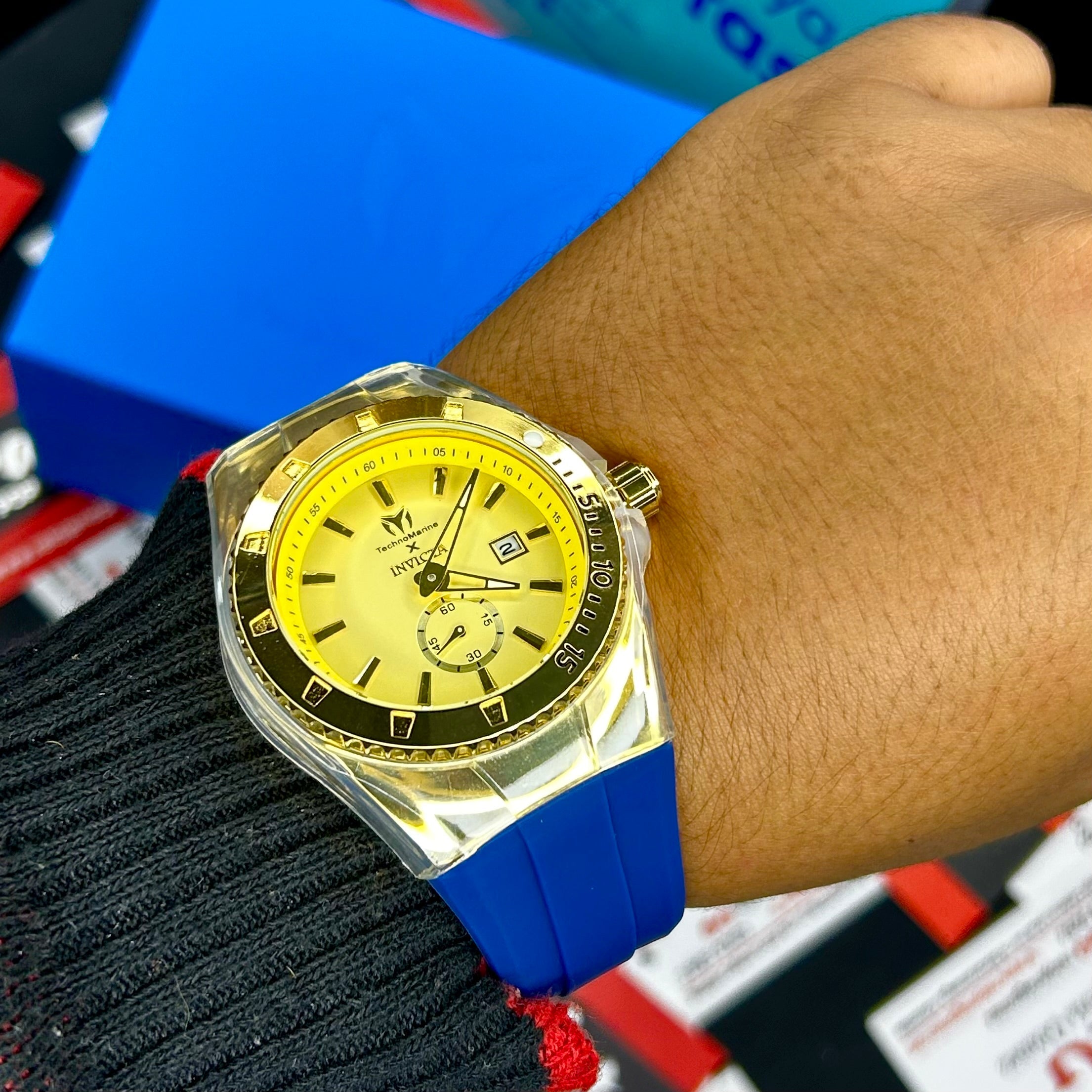 PAREJA INVICTA x TECHNOMARINE  REF-AD