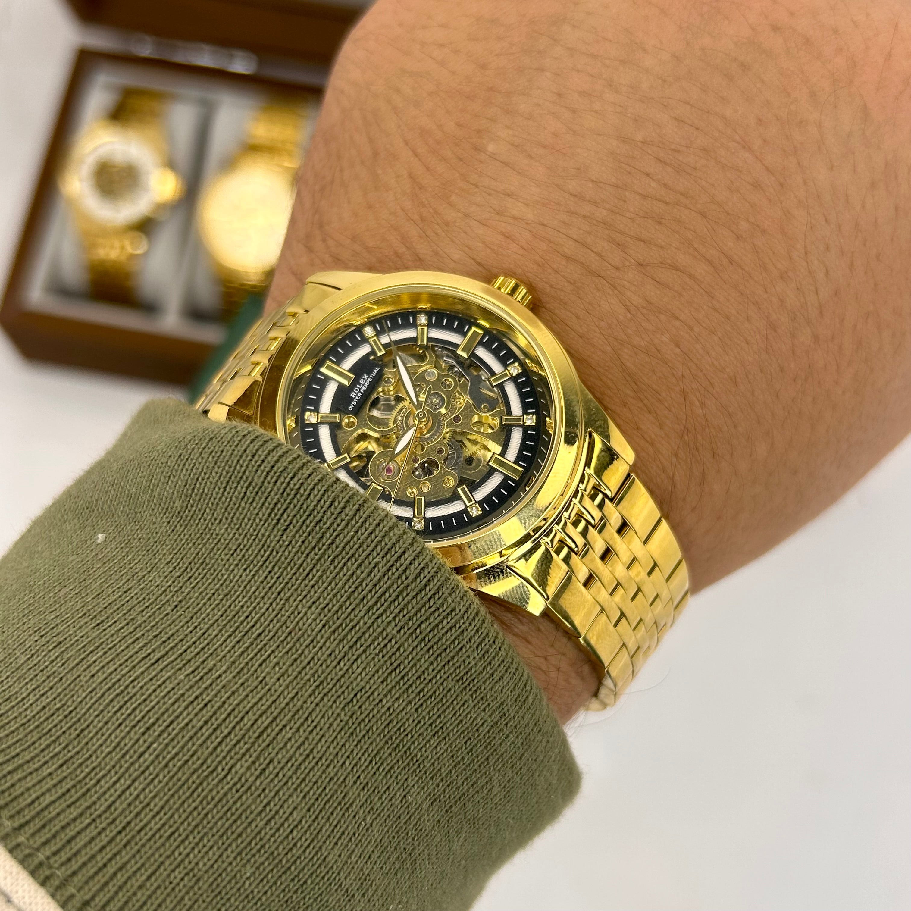 RLX AUTOMATICO CORAZON ABIERTO PARA HOMBRE REF-DN
