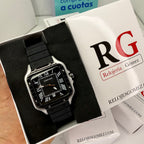 CARTIER DO´SANTOS GOMA PARA HOMBRE REF-NPN