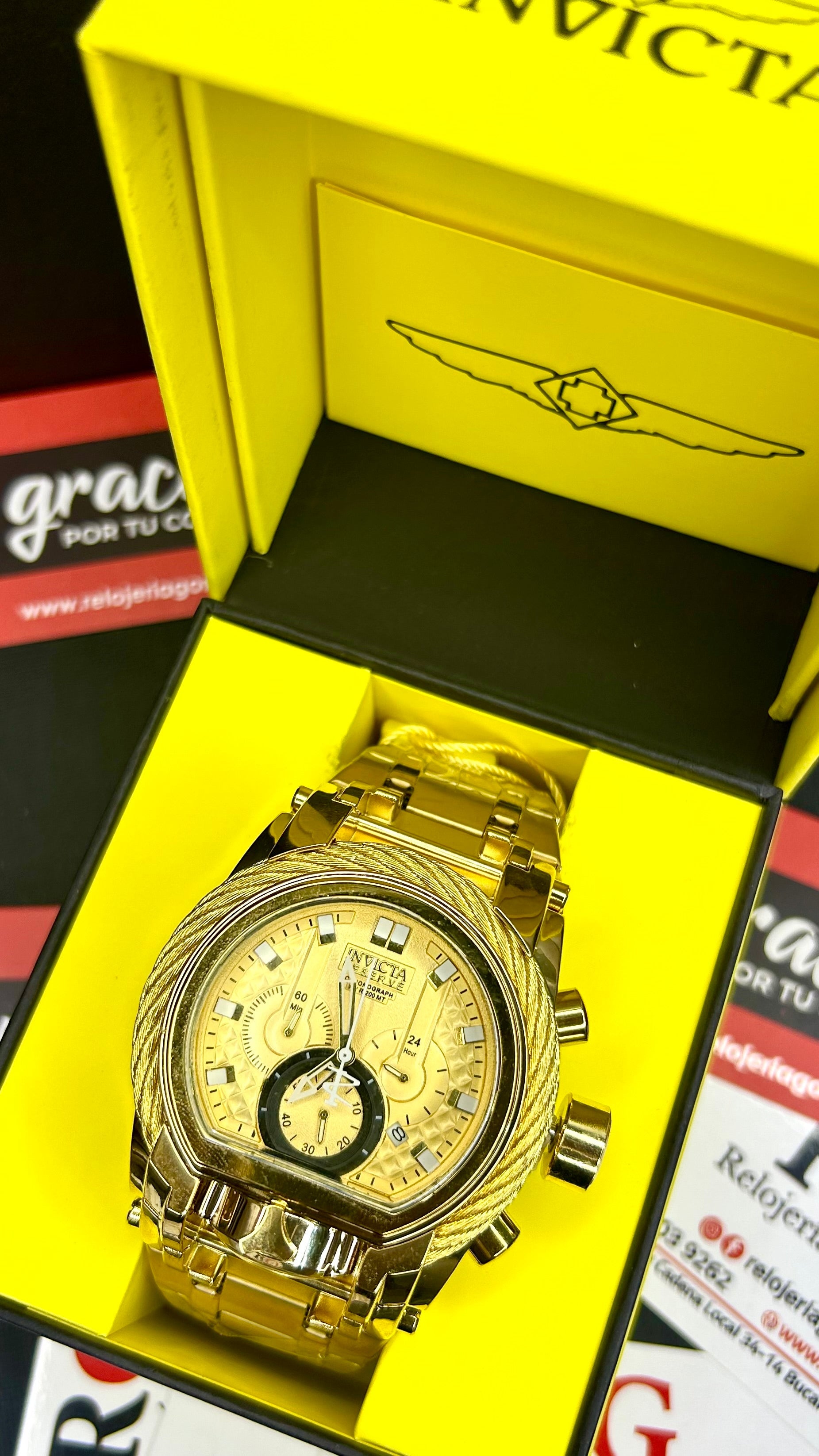 INVICTA BOLT ZEUS ARO FUNCIONAL PARA HOMBRE REF-DD