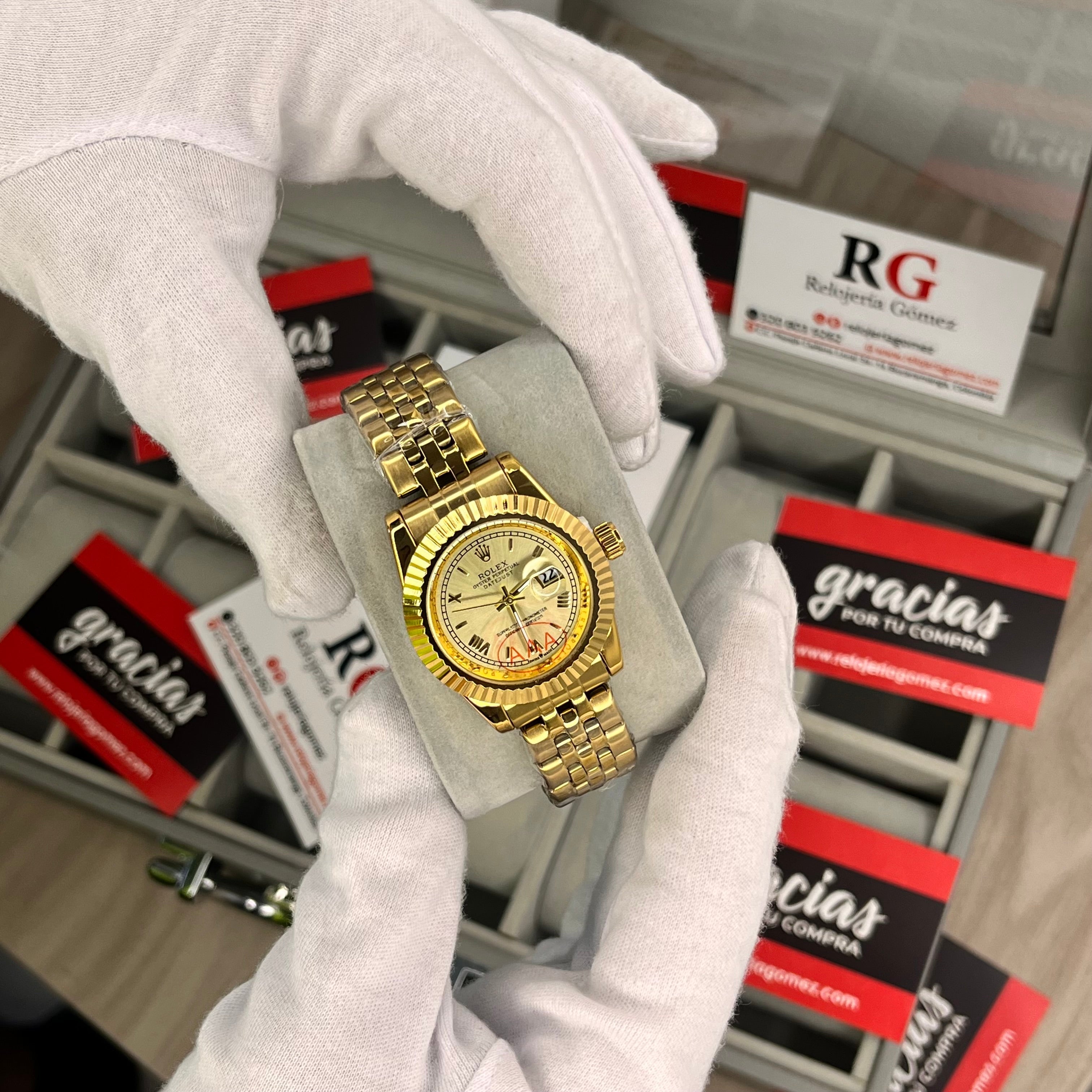 RLX DATE JUST SIMULACION PARA MUJER REF-DD