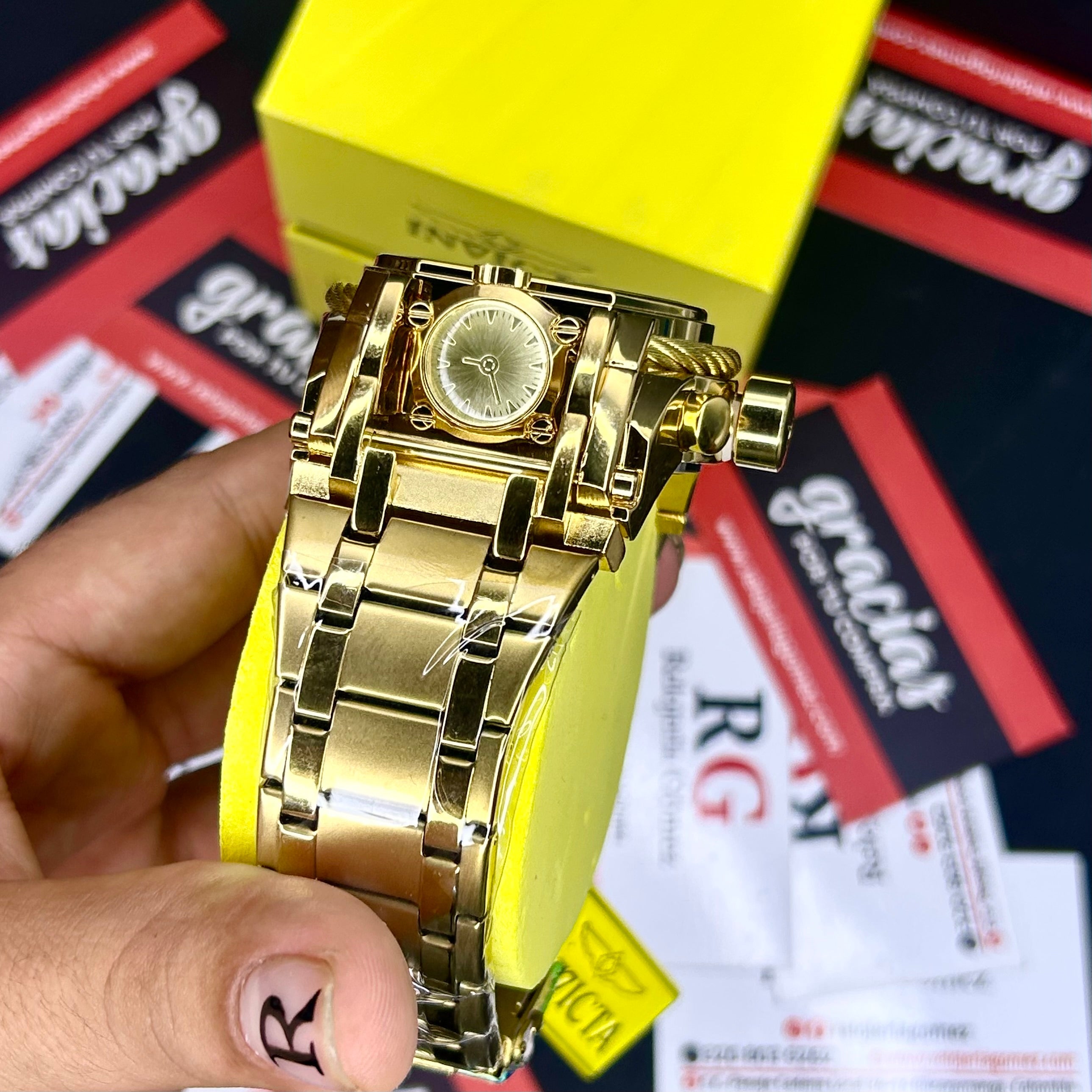 INVICTA BOLT ZEUS ARO FUNCIONAL PARA HOMBRE REF-DD