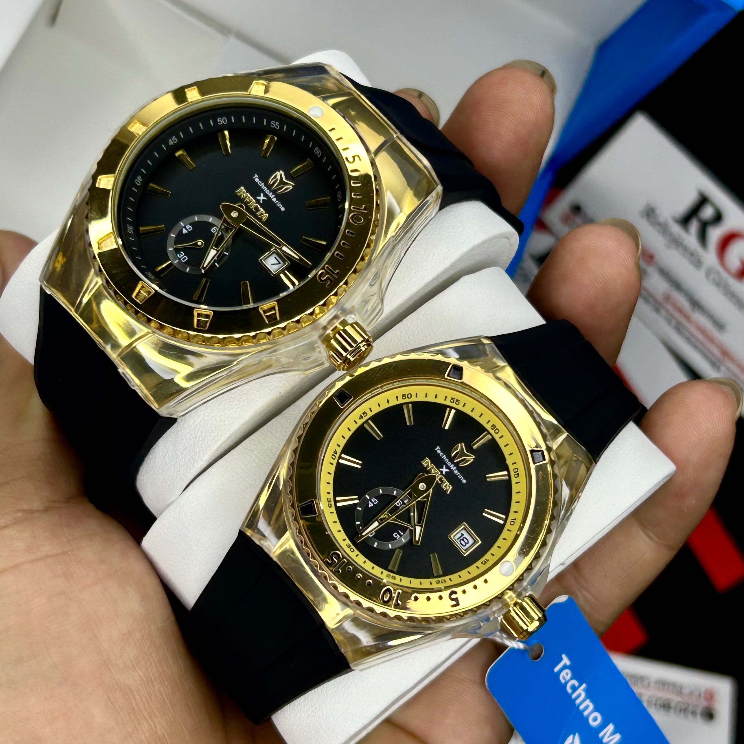 PAREJA INVICTA x TECHNOMARINE  REF-NN