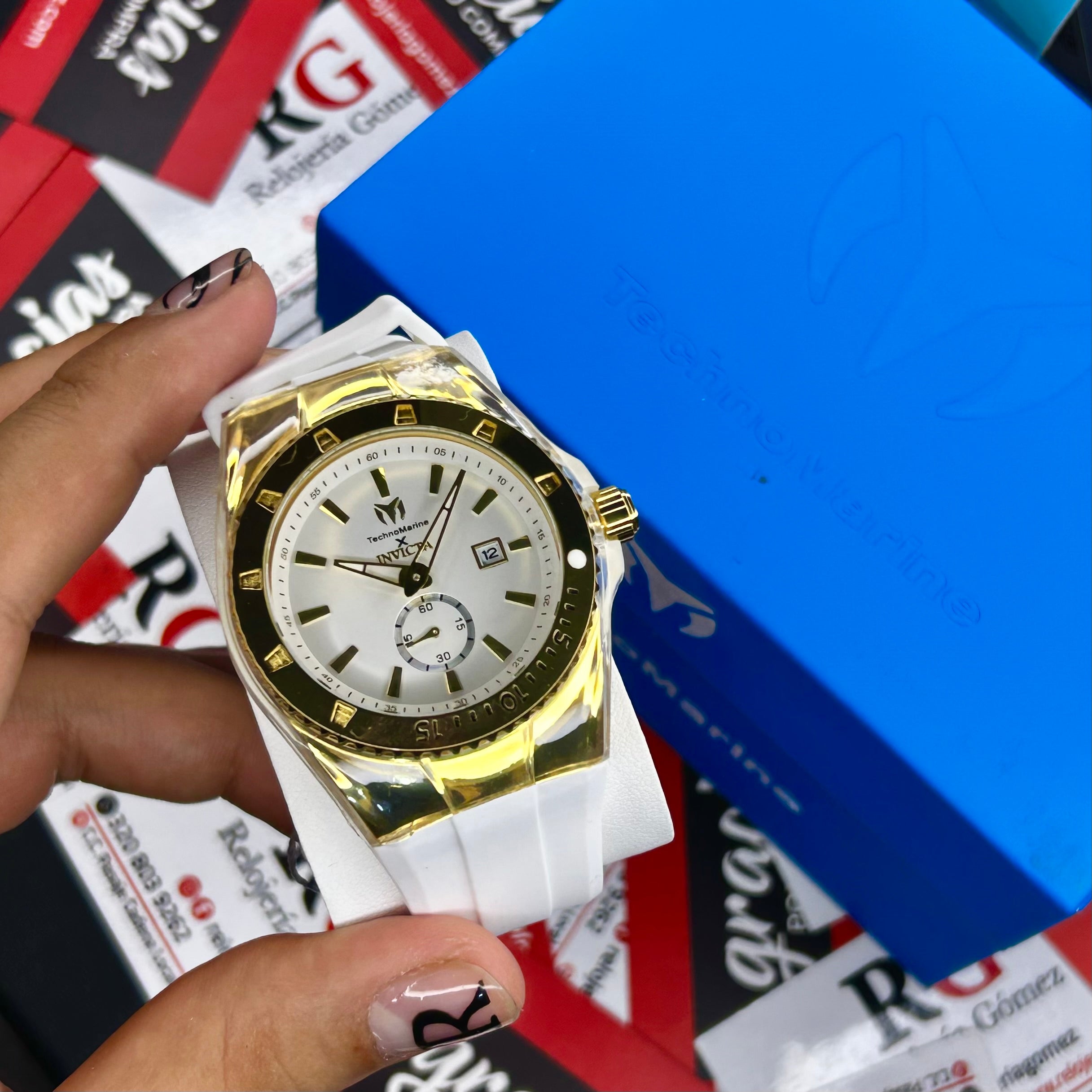 INVICTA x TECHNOMARINE PARA HOMBRE REF-BB