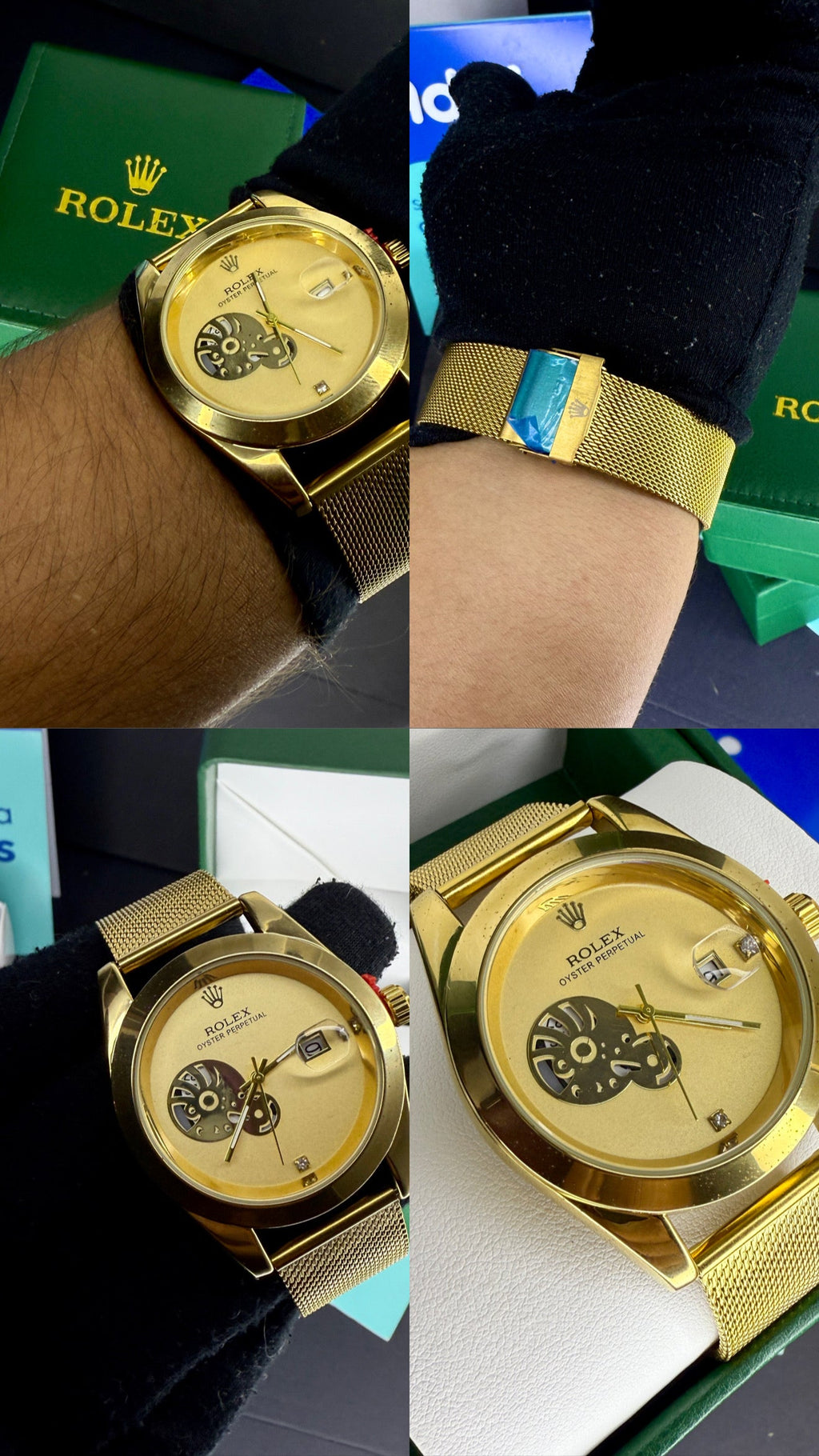 RLX DAY DATE MALLA PARA HOMBRE - REF-DD
