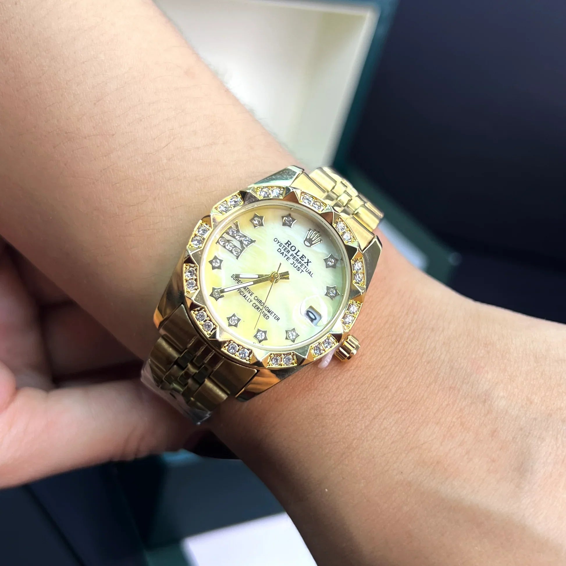 RLX DATE JUST CUBANO PARA DAMA REF-D3