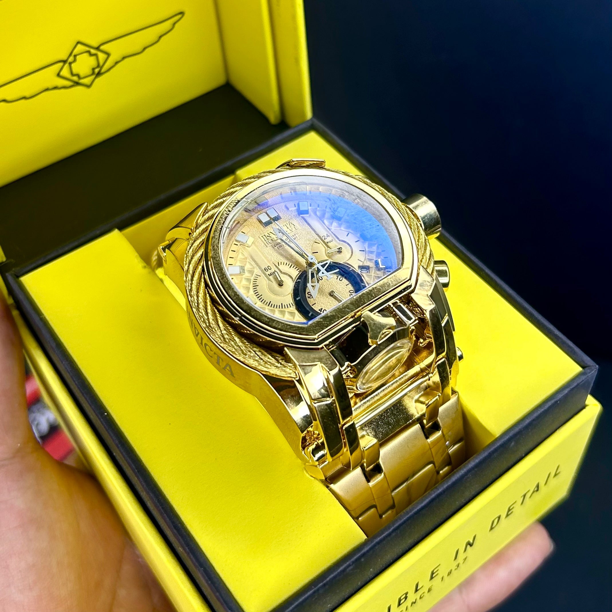 INVICTA BOLT ZEUS ARO FUNCIONAL PARA HOMBRE REF-DD