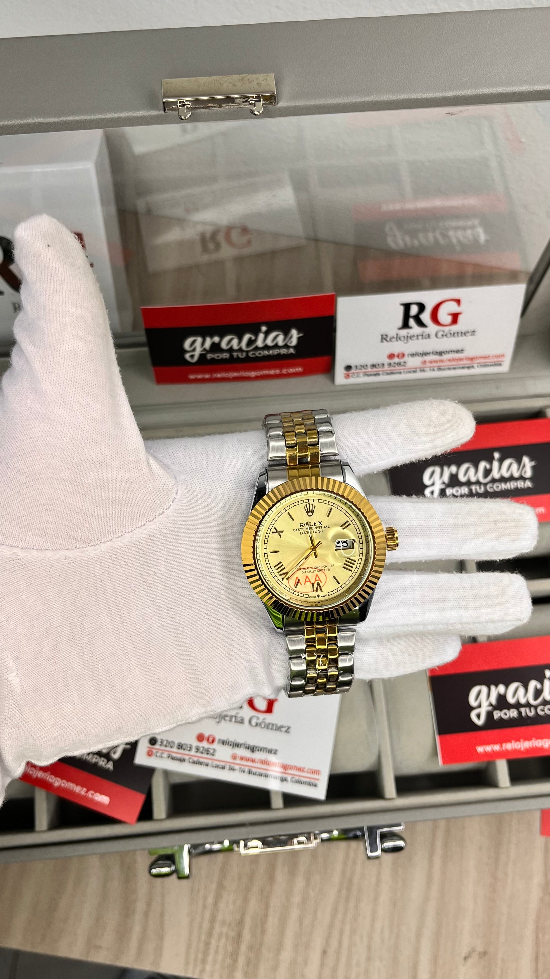 RLX DATE JUST SIMULACION PARA MUJER REF-BID
