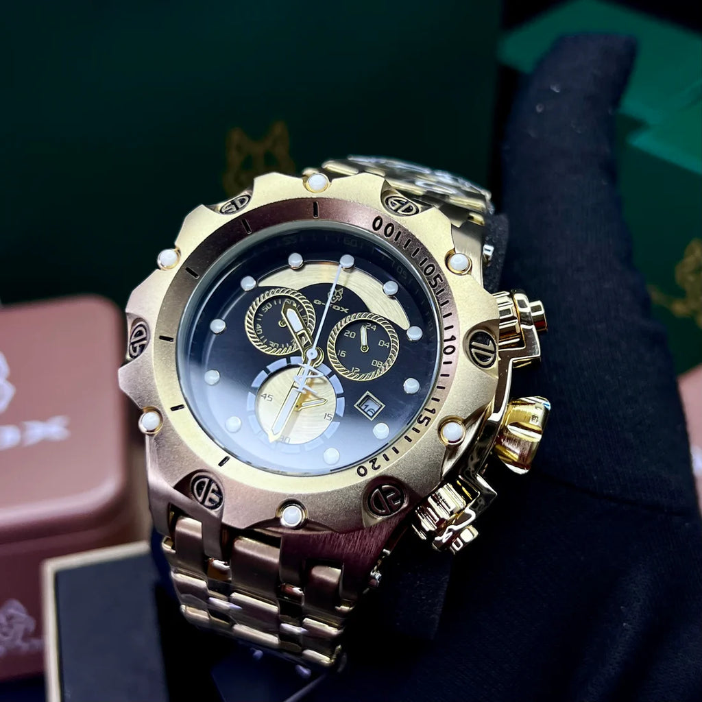 G FOX ORIGINAL FUNCIONAL  POR INVICTA SUMERGIBLE   PARA HOMBRE  REF-DN
