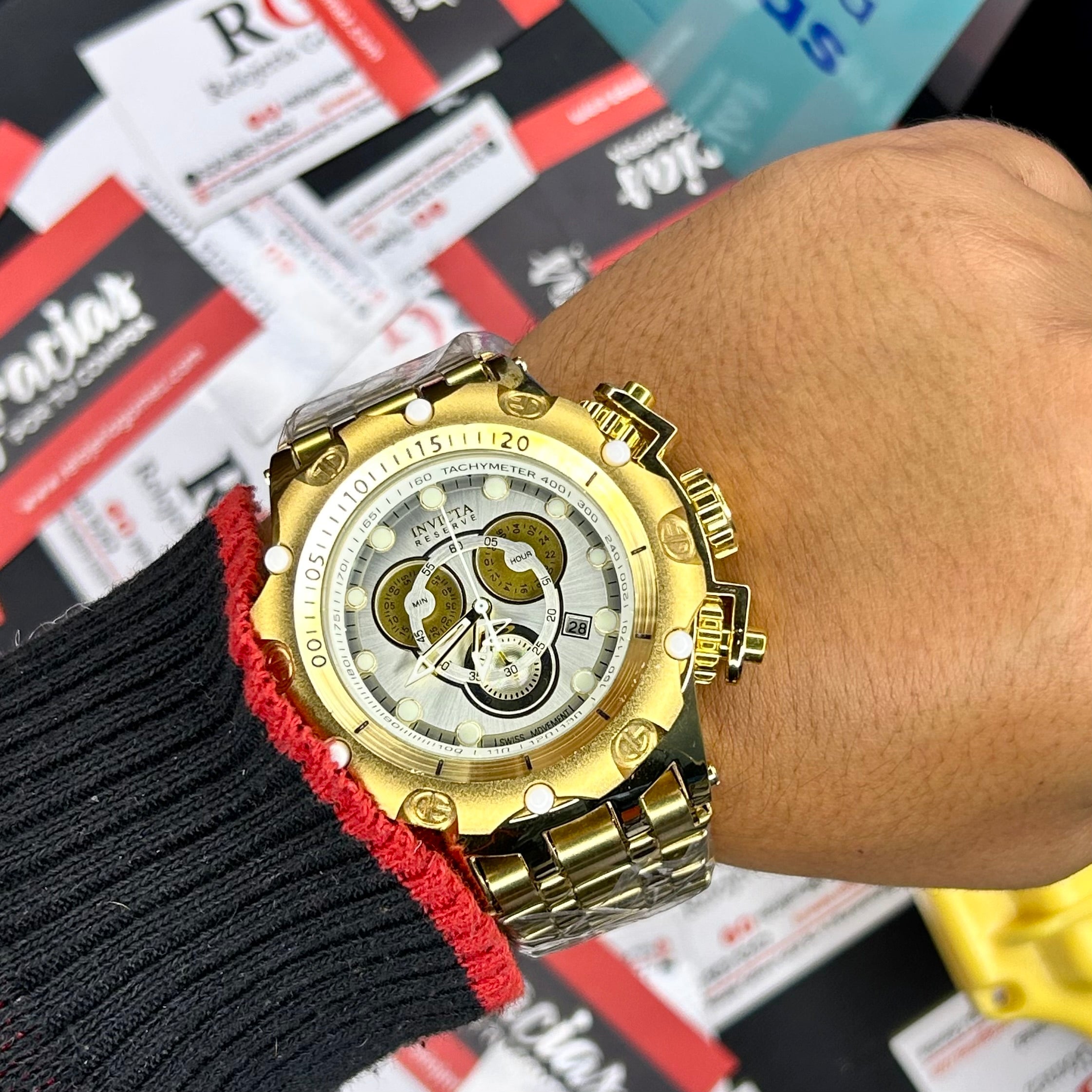 INVICTA VENOM FUNCIONAL PARA HOMBRE REF-DB