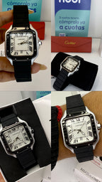 CARTIER DO´SANTOS GOMA PARA HOMBRE REF-NPB