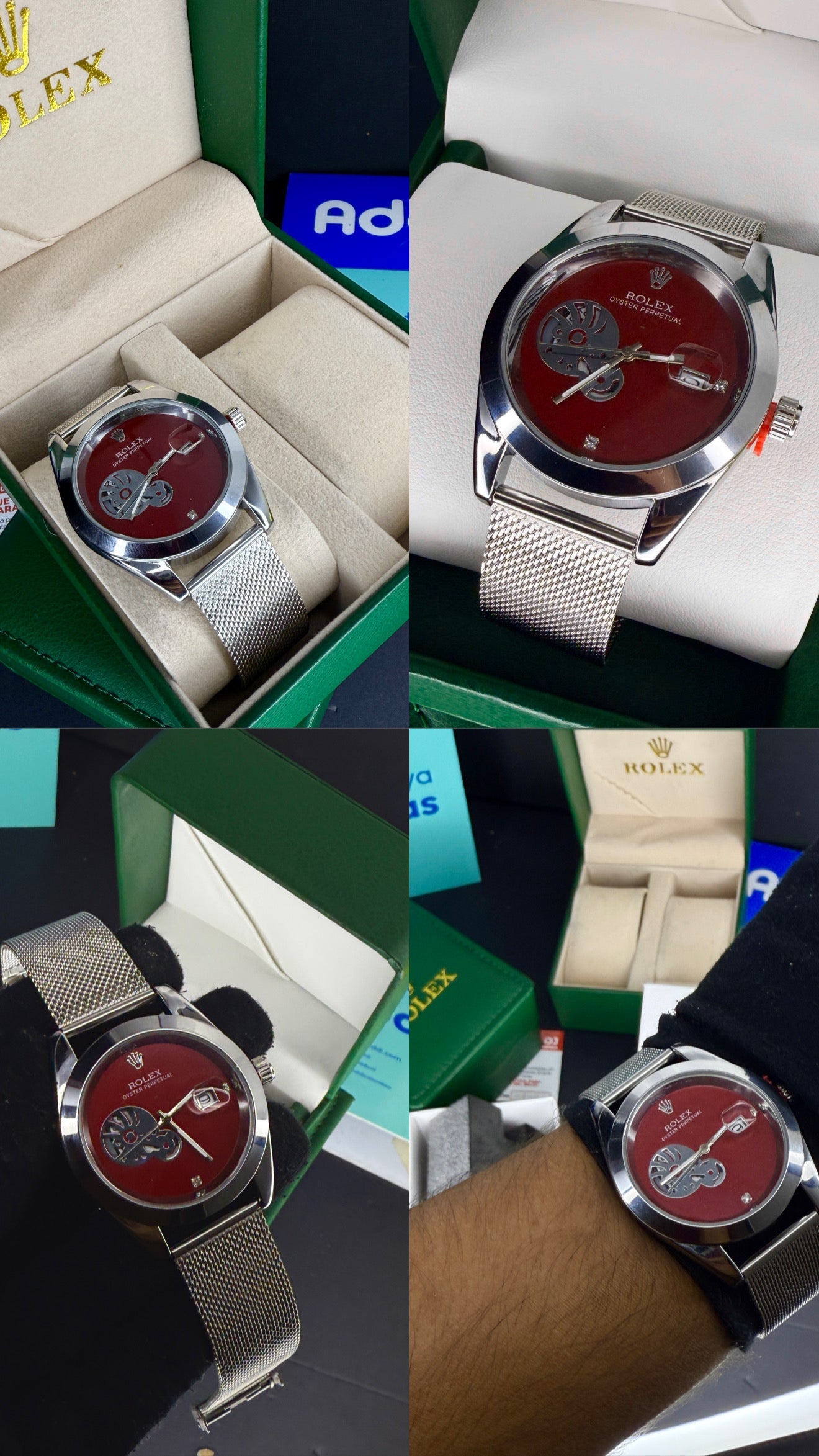 RLX DAY DATE MALLA PARA HOMBRE - REF-PR