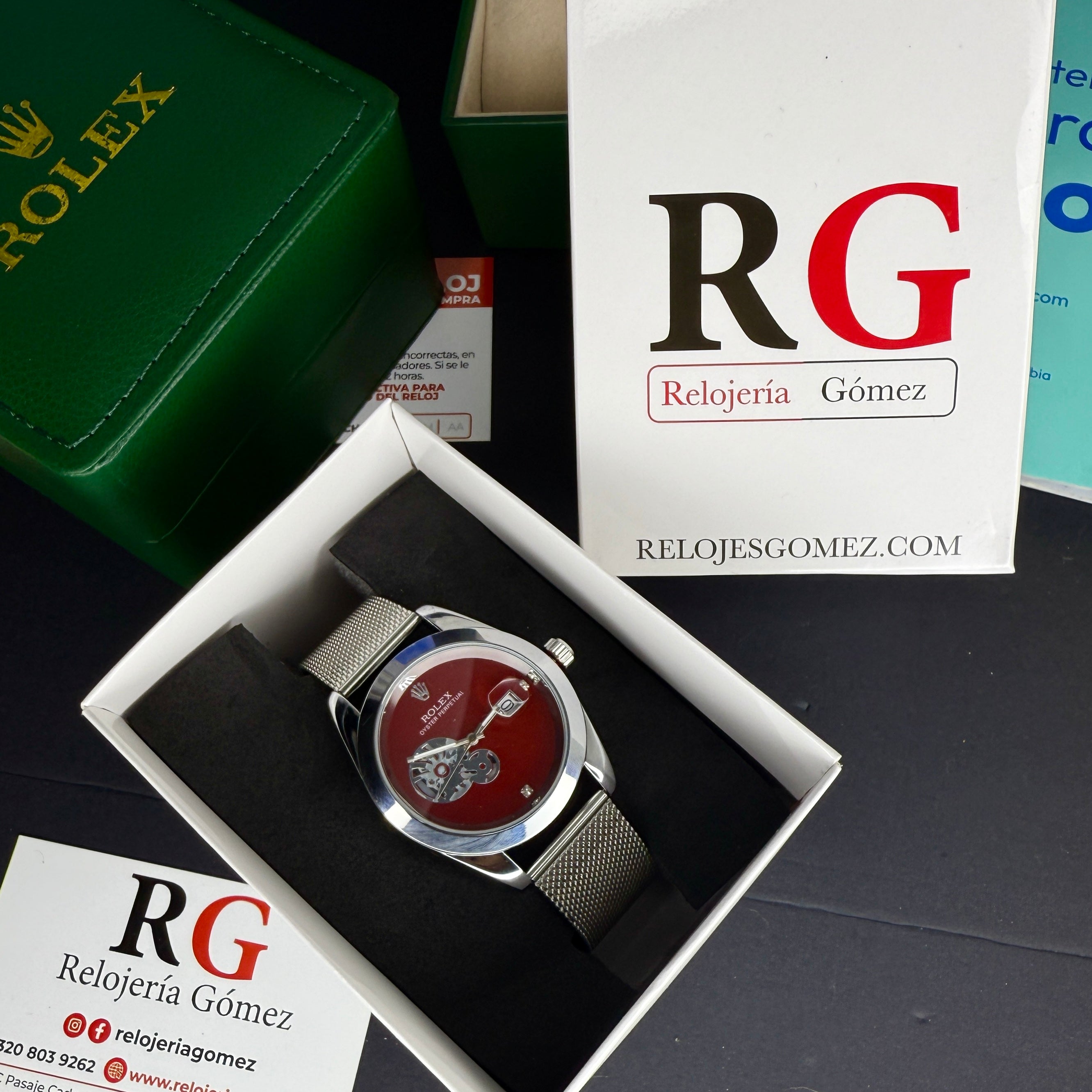 RLX DAY DATE MALLA PARA HOMBRE - REF-PR