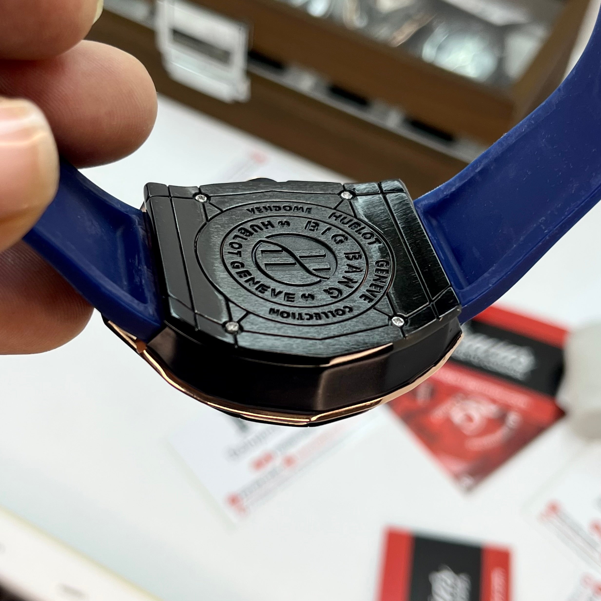 HUBLOT DIAMANTE PARA HOMBRE REF-A