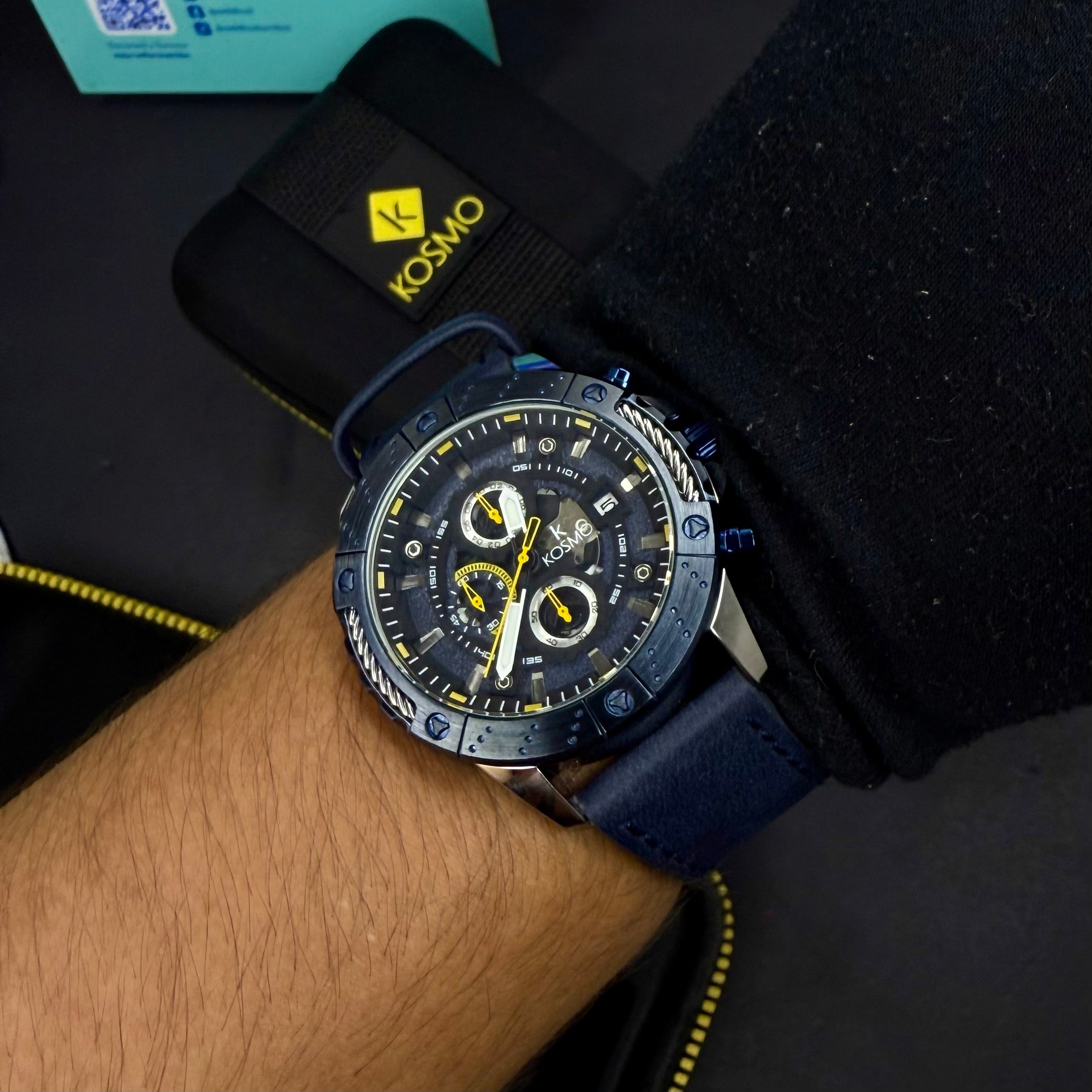 KOSMOS CRONOGRAFO ORIGINAL PARA HOMBRE REF-K4204 -A