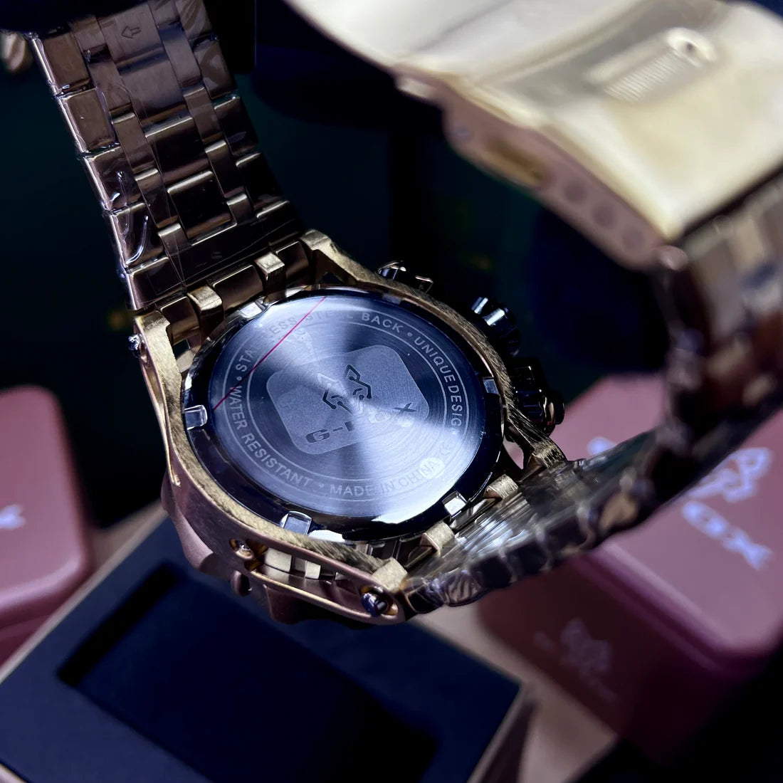 G FOX ORIGINAL FUNCIONAL  POR INVICTA SUMERGIBLE   PARA HOMBRE  REF-DN