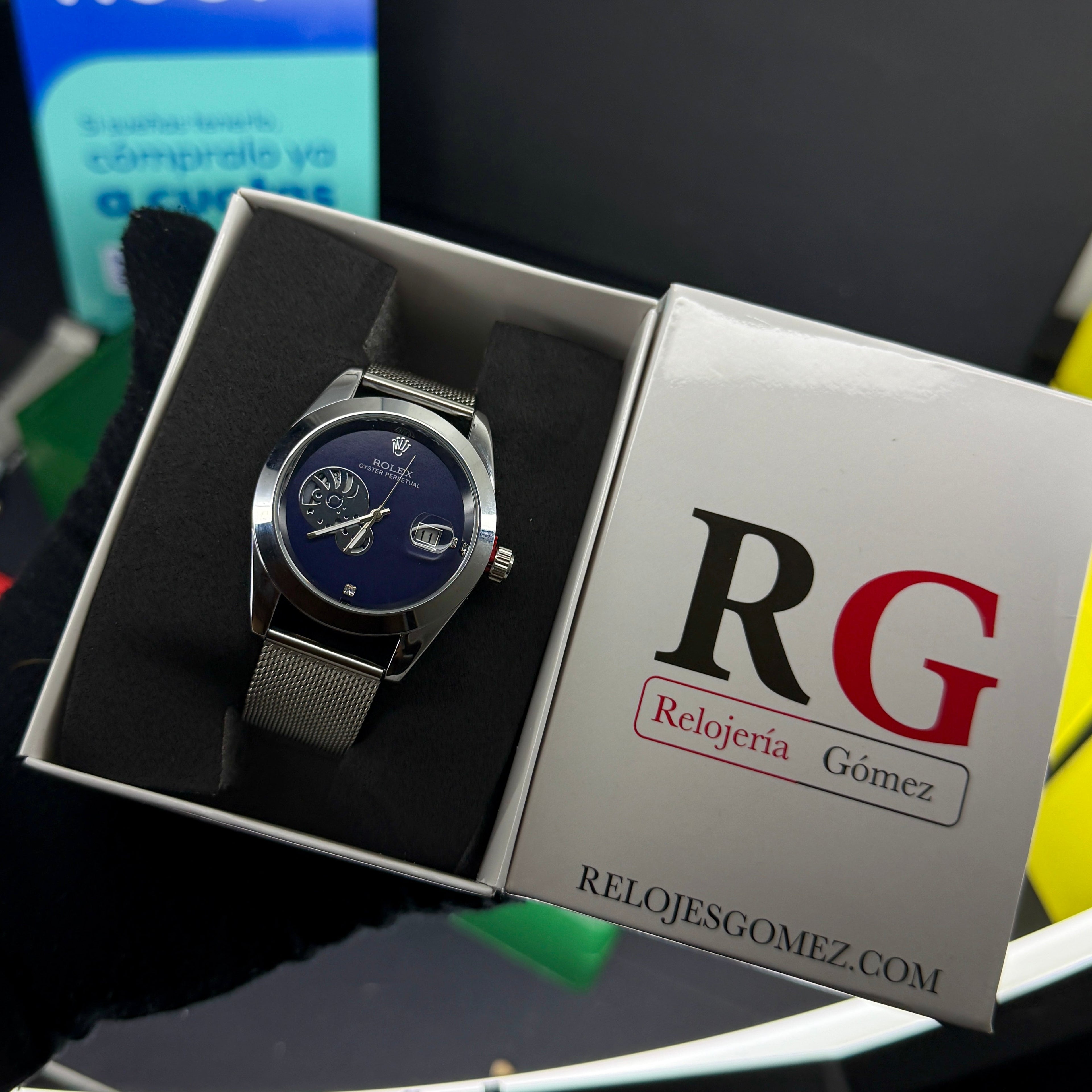RLX DAY DATE MALLA PARA HOMBRE - REF-PA