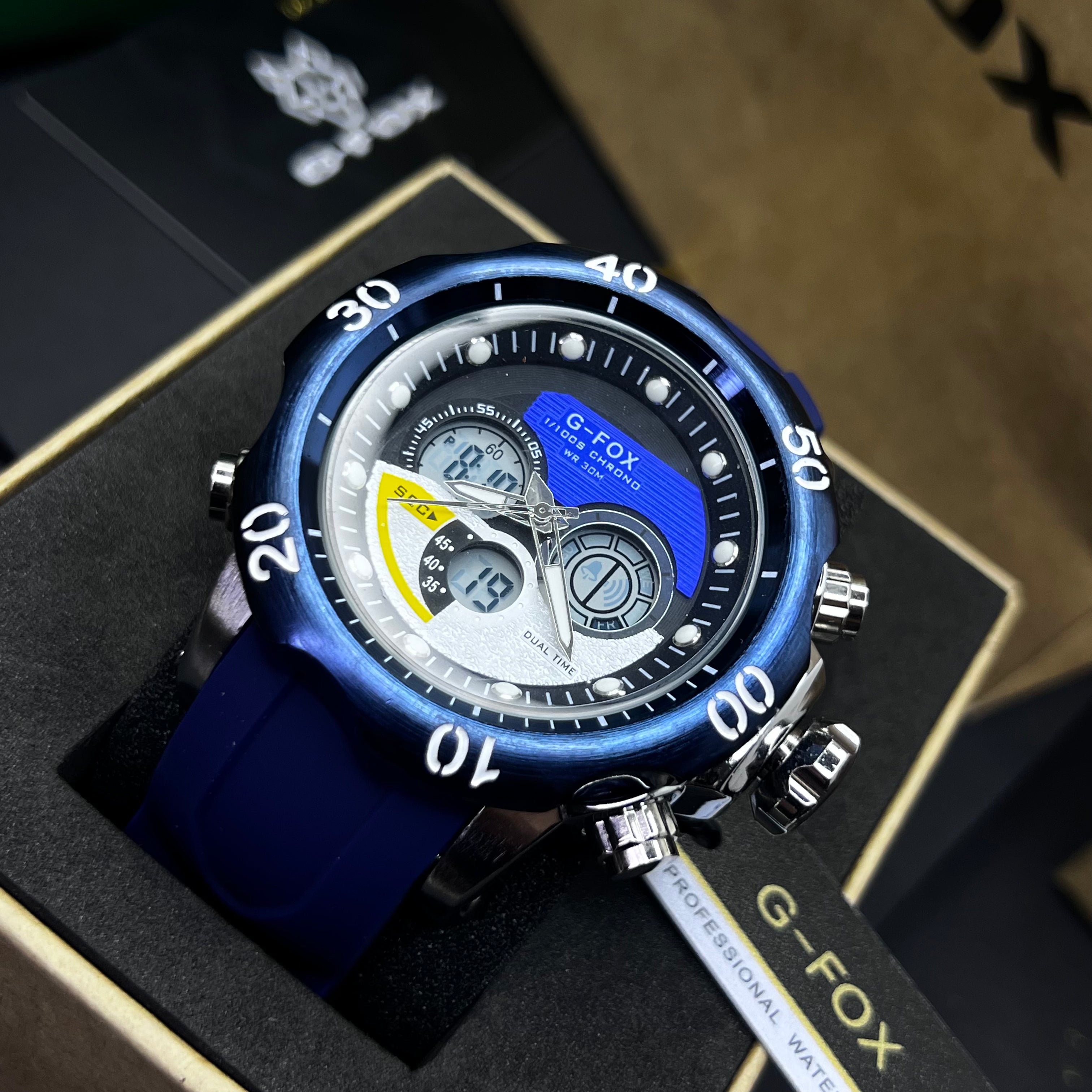 G FOX DOBLE HORA REF-AZ