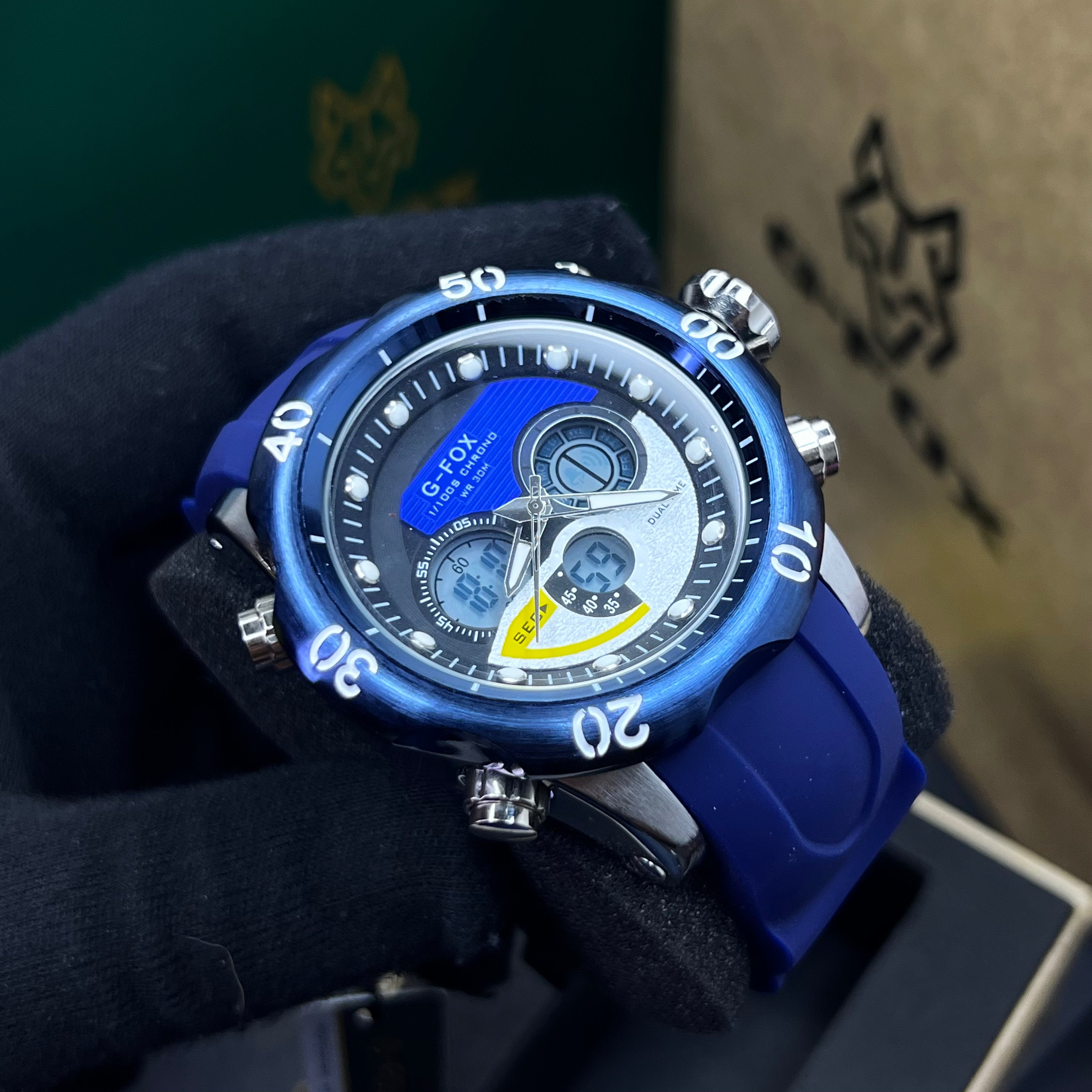 G FOX DOBLE HORA REF-AZ
