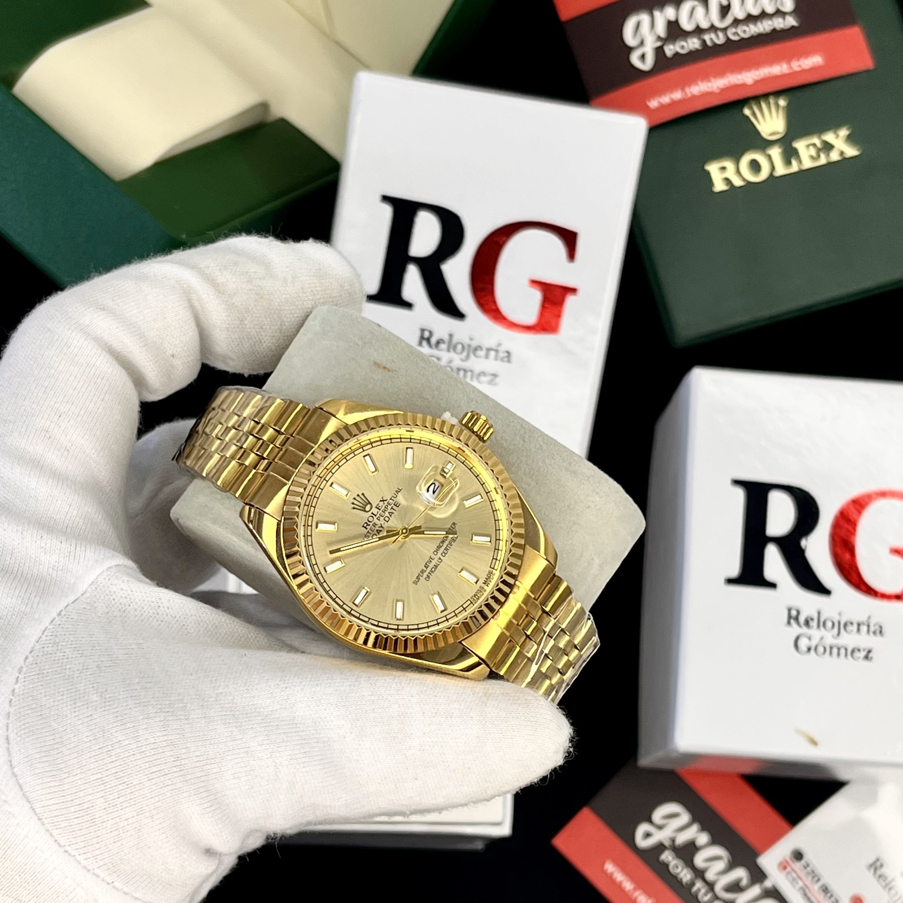 PAREJA DE RLX DAY-DATE PARA REF-DD