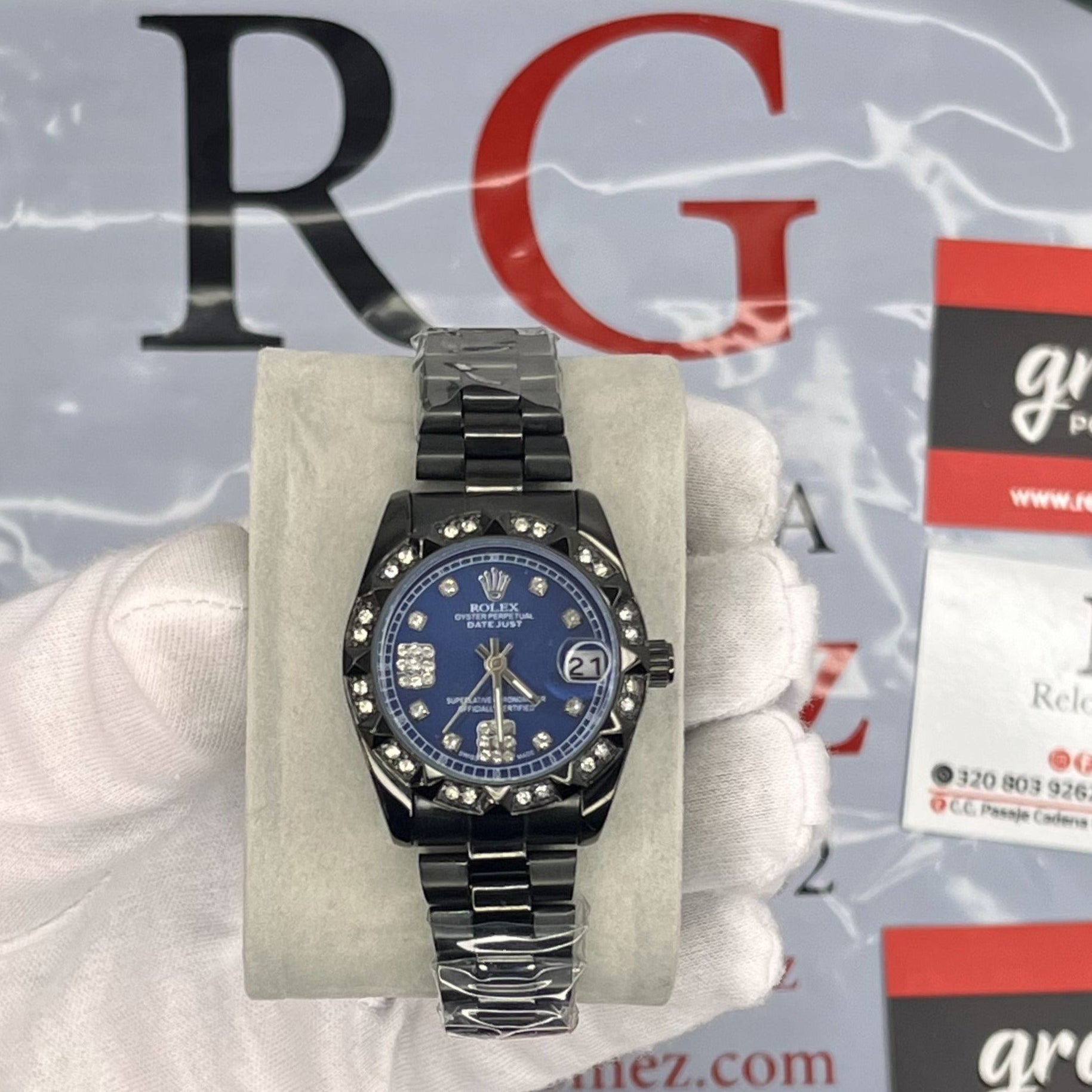 RLX DATE JUST PARA DAMA REF-AZS