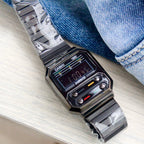 CASIO UNISEX RETRO VINTAGE A-1000-NEGRO