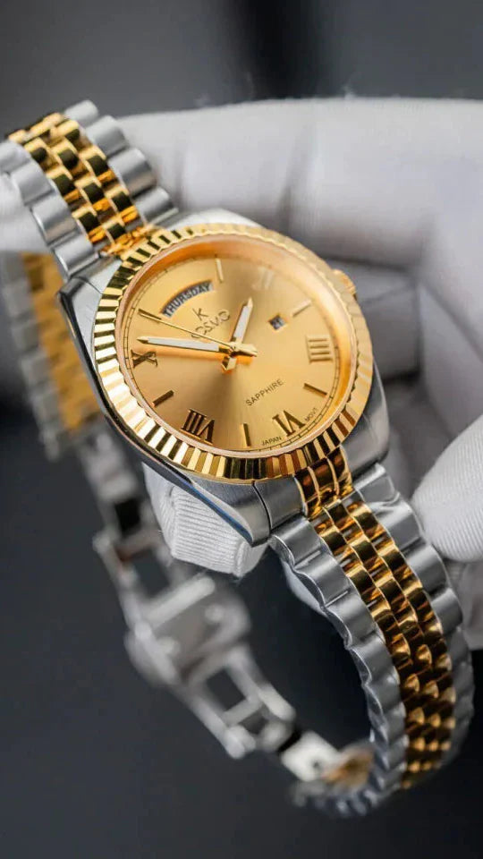 KOSMOS x RLX ACERO ORIGINAL PARA HOMBRE REF PRESIDENT- 583S-BD