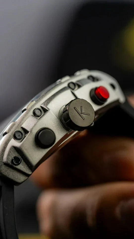 KOSMO ORIGINAL X RICHARD MILLER FUNCIONAL DOS PULSOS INTERCAMBIABLES  PAR HOMBRE K3997G-CP